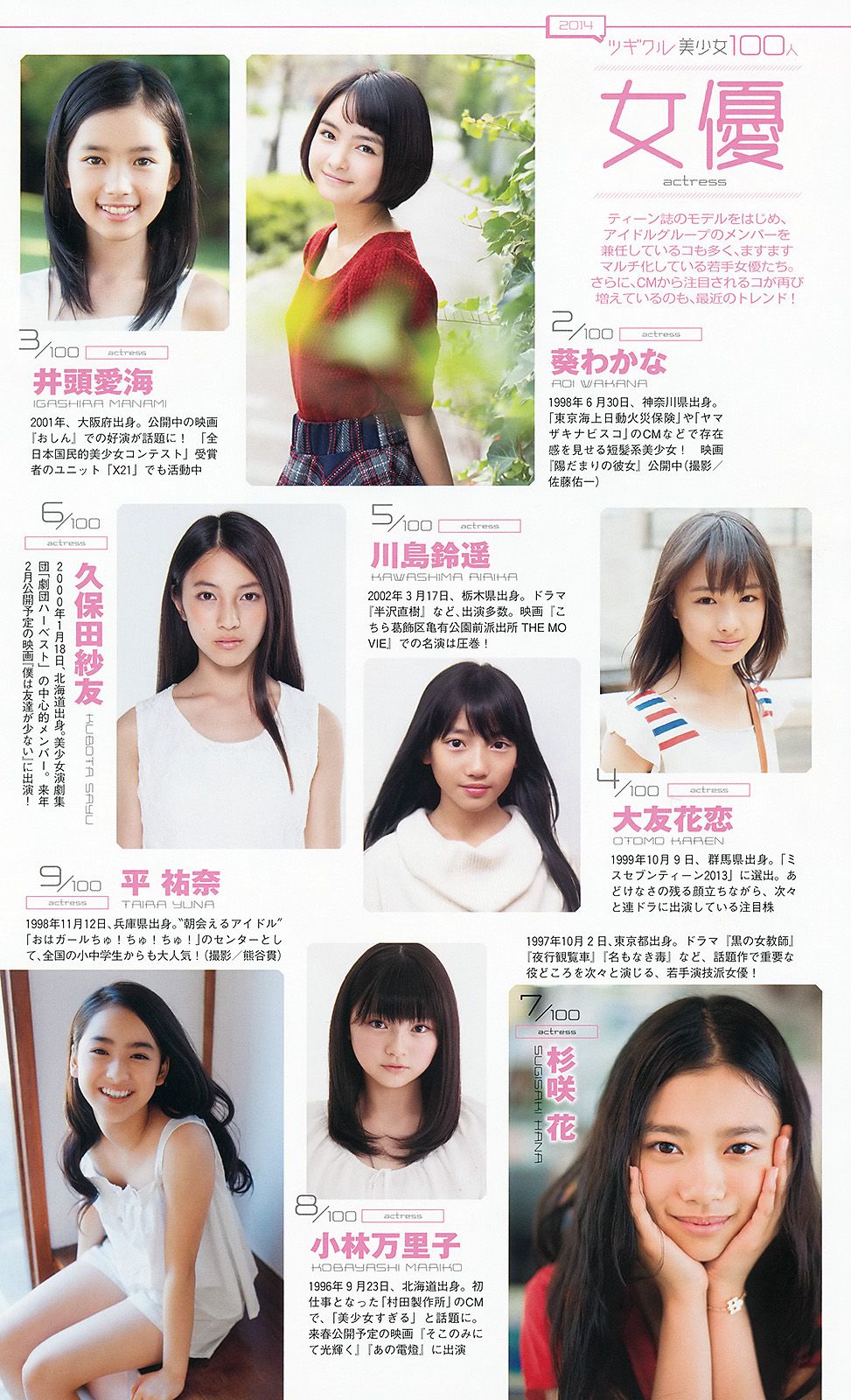 紗綾 西野七瀬 マギー 鞘師里保 笛木優子 吉見衣世 [Weekly Playboy] 2013年No.49 写真杂志