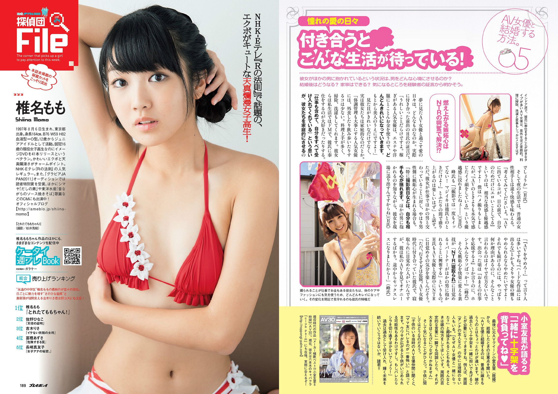磯山さやか 浜田翔子 宮脇咲良 後藤まりこ 夏菜 護あさな しほの涼 [Weekly Playboy] 2014年No.08 写真杂志