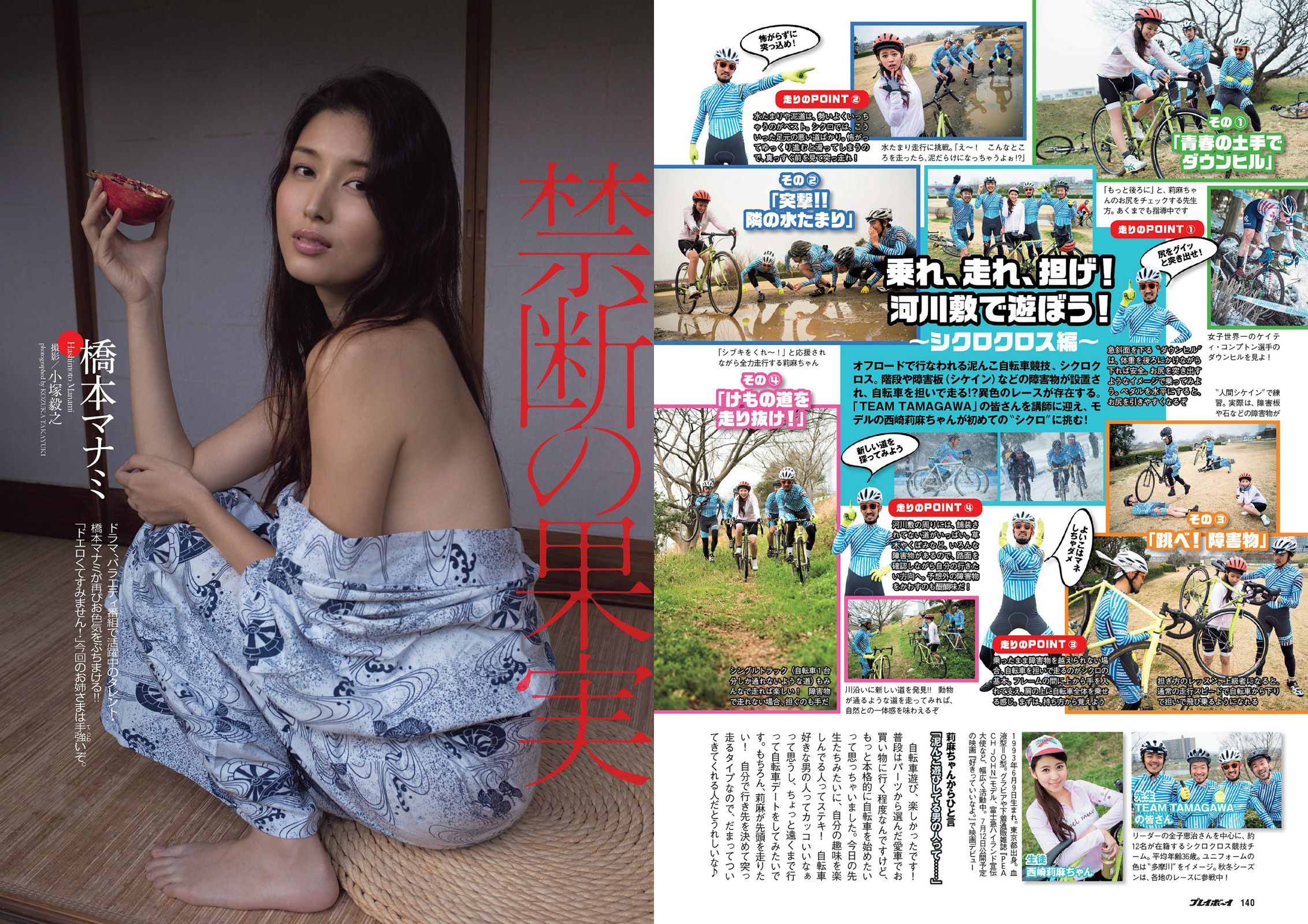 脊山麻理子 木﨑ゆりあ 久慈暁子 川口春奈 卯水咲流 橋本マナミ 岡田陽菜 尾島知佳 桃谷エリカ [Weekly Playboy] 2014年No.13 写真杂志