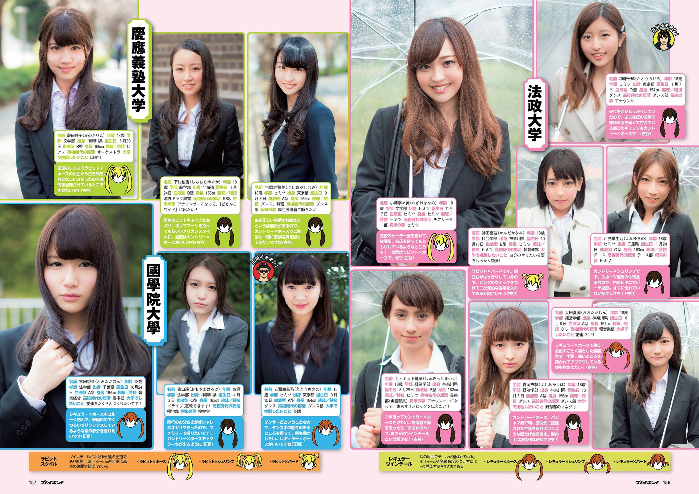 小島瑠璃子 SKE48 大口智恵美 小間千代 葉加瀬マイ [Weekly Playboy] 2014年No.18 写真杂志
