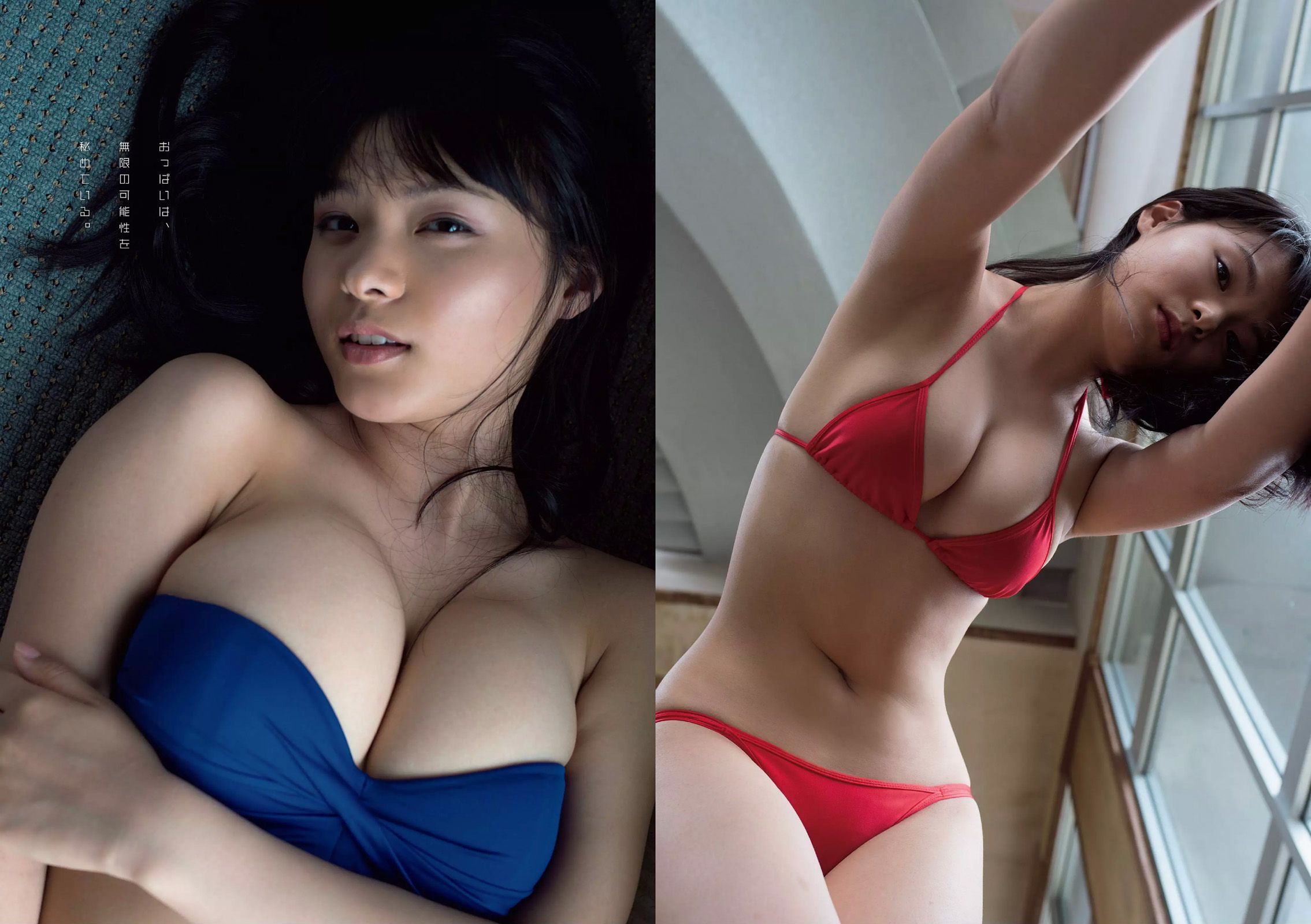宮脇咲良 木﨑ゆりあ 大川藍 星名美津紀 木口亜矢 岡田サリオ 夏江紘実 [Weekly Playboy] 2014年No.31 写真杂志