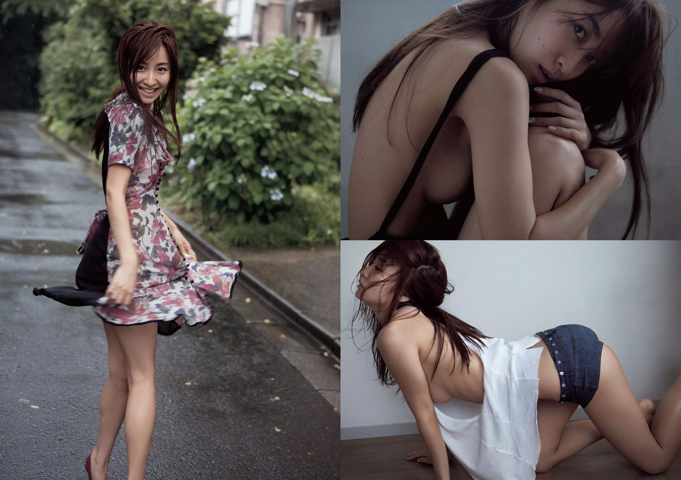 宮脇咲良 木﨑ゆりあ 大川藍 星名美津紀 木口亜矢 岡田サリオ 夏江紘実 [Weekly Playboy] 2014年No.31 写真杂志