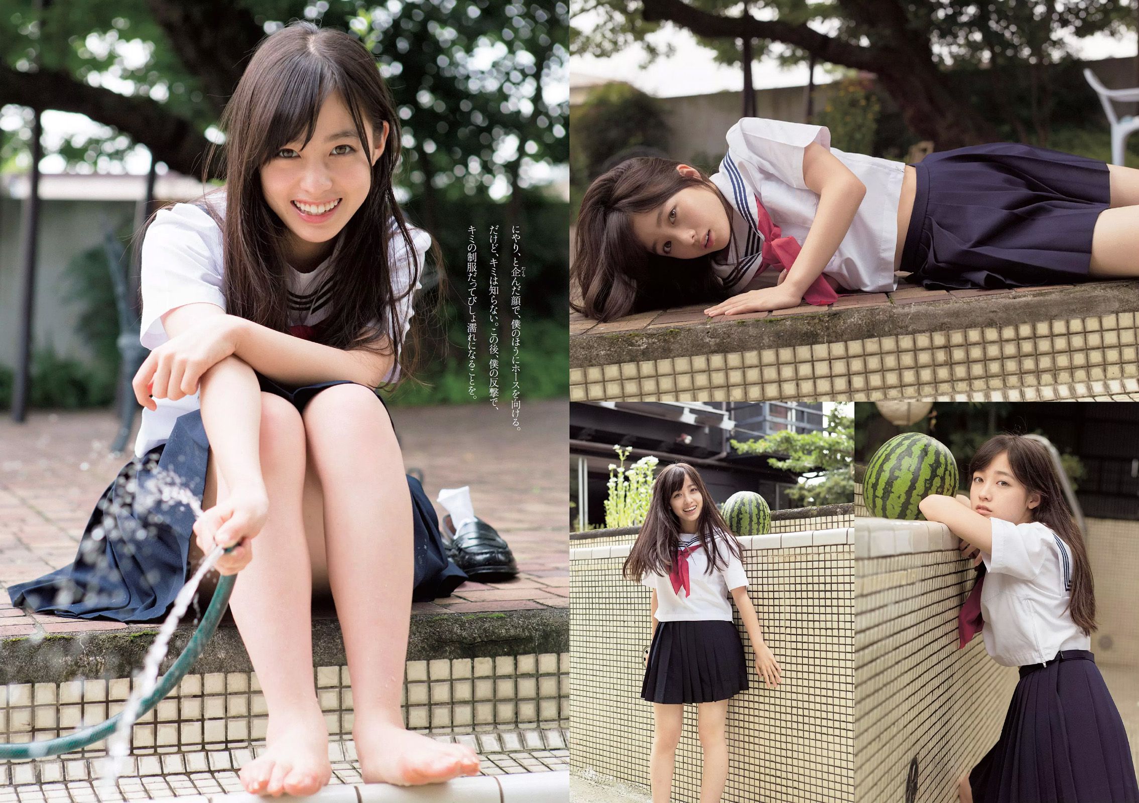 AKB48 山地まり 橋本環奈 吉木りさ 安達祐実 小瀬田麻由 [Weekly Playboy] 2014年No.34-35 写真杂志