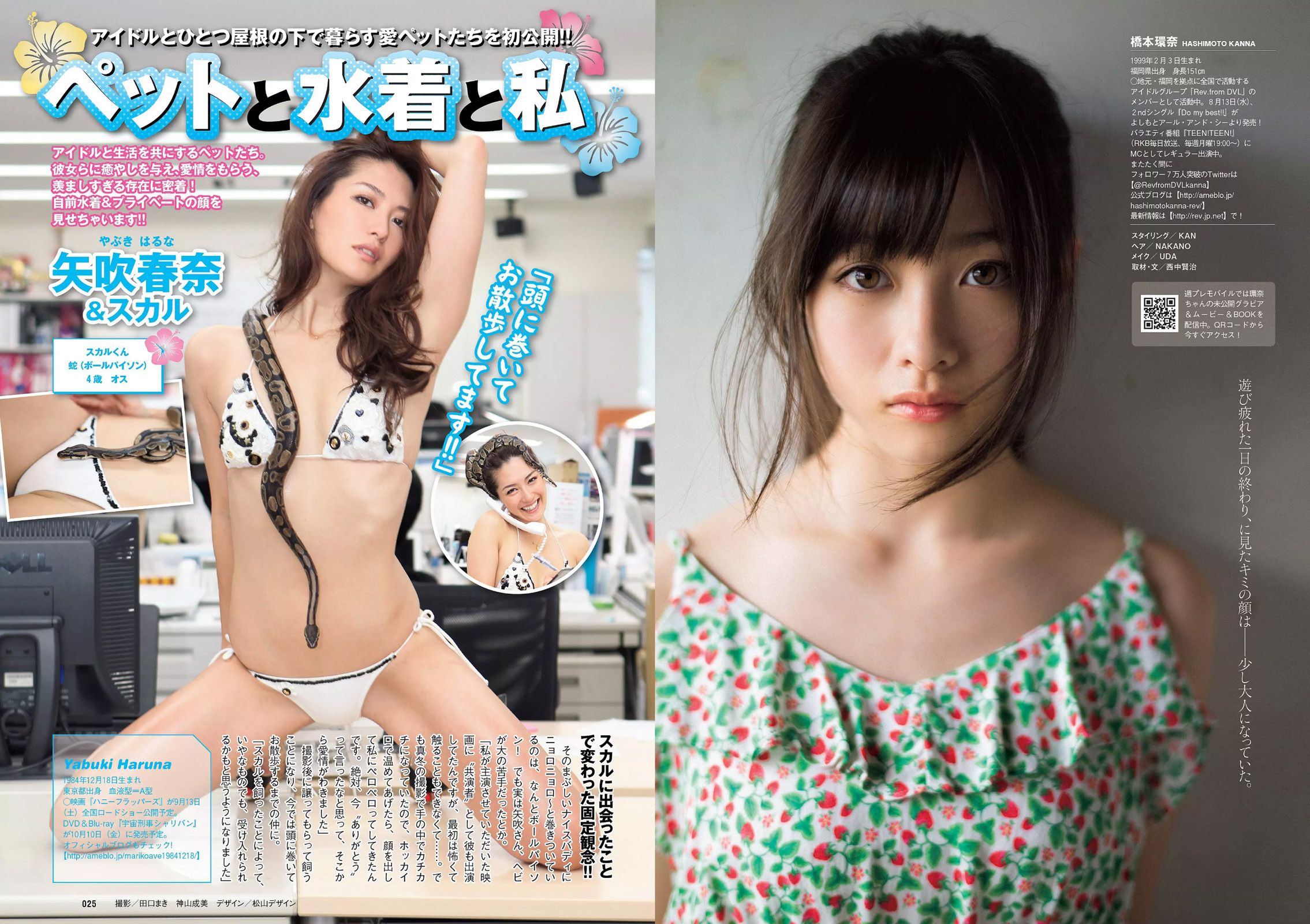 AKB48 山地まり 橋本環奈 吉木りさ 安達祐実 小瀬田麻由 [Weekly Playboy] 2014年No.34-35 写真杂志