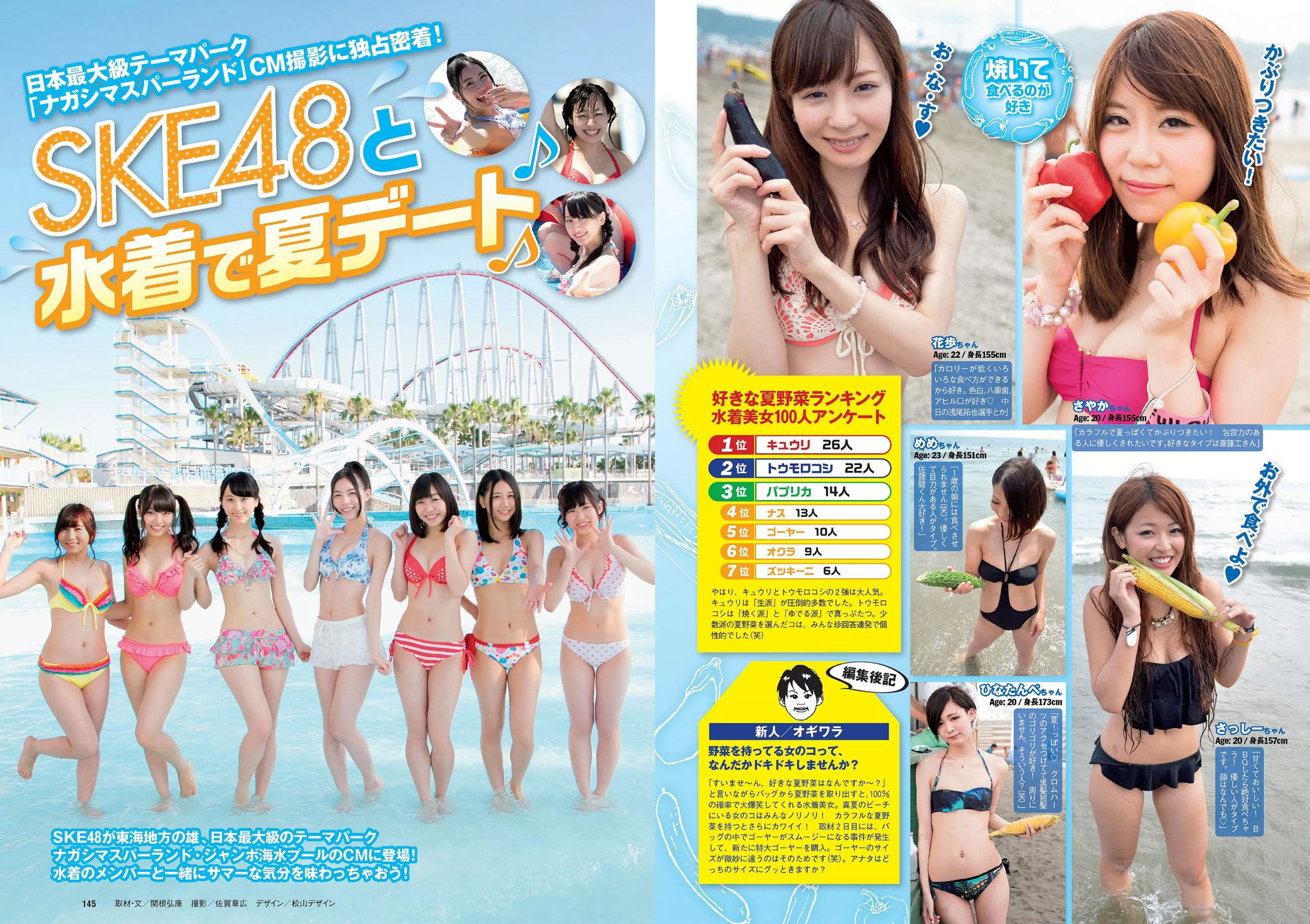 渡辺麻友 杉本有美 石橋杏奈 筧美和子 SKE48 中田彩 葉月ゆめ [Weekly Playboy] 2014年No.36 写真杂志