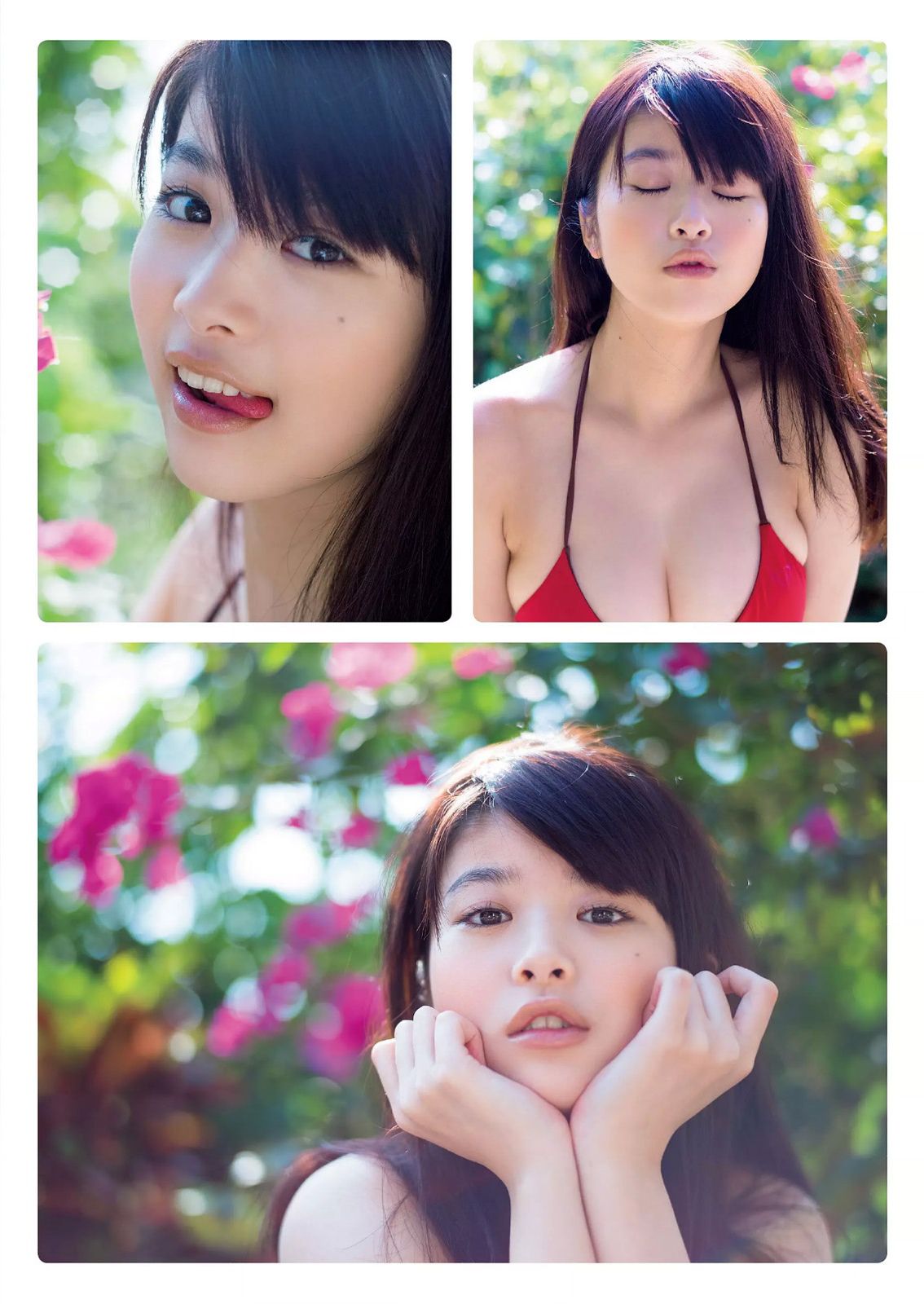 島崎遥香 馬場ふみか 白石あさえ 鈴木ちなみ 吉岡里帆 北原里英 なぎさりん 園田みおん [Weekly Playboy] 2015年No.24 写真杂志