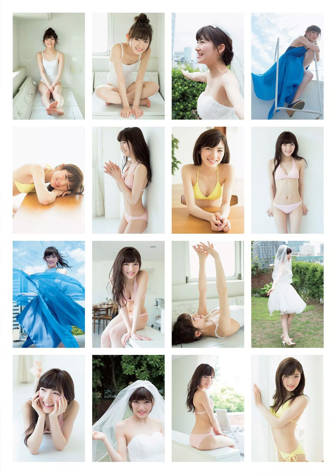 星名美津紀 松本愛 大島涼花 鈴木ふみ奈 野田彩加 柳いろは 岡田奈々 大野いと [Weekly Playboy] 2015年No.26 写真杂志