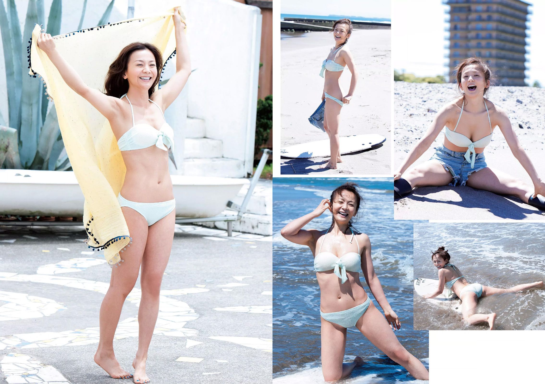 華原朋美 滝口ひかり 時東ぁみ 朝比奈彩 松井玲奈 須藤凜々花 [Weekly Playboy] 2015年No.30 写真杂志