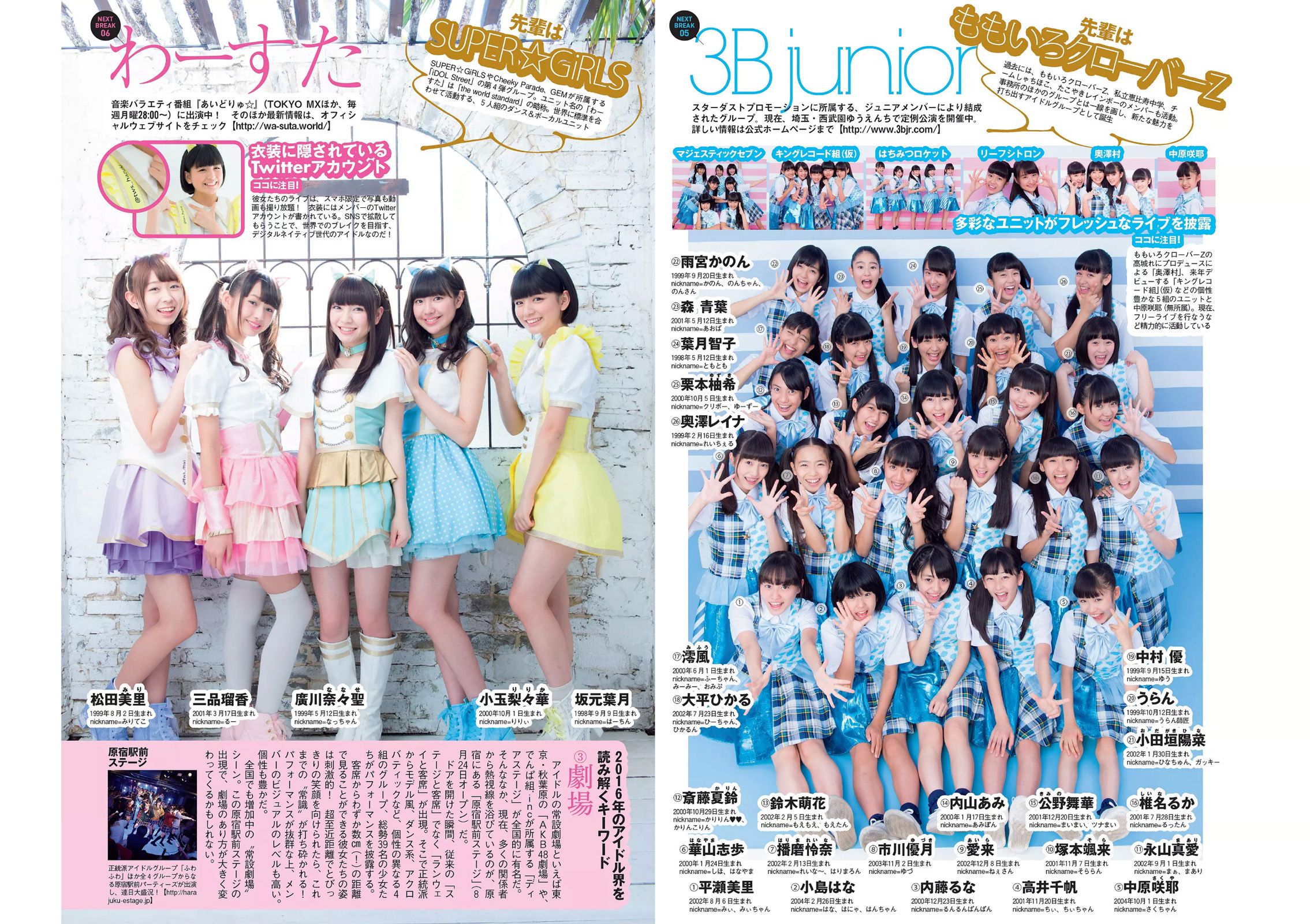小島瑠璃子 佐藤美希 笛木優子 宮脇麻那 橘花凛 森下まい 希志あいの [Weekly Playboy] 2015年No.49 写真杂志