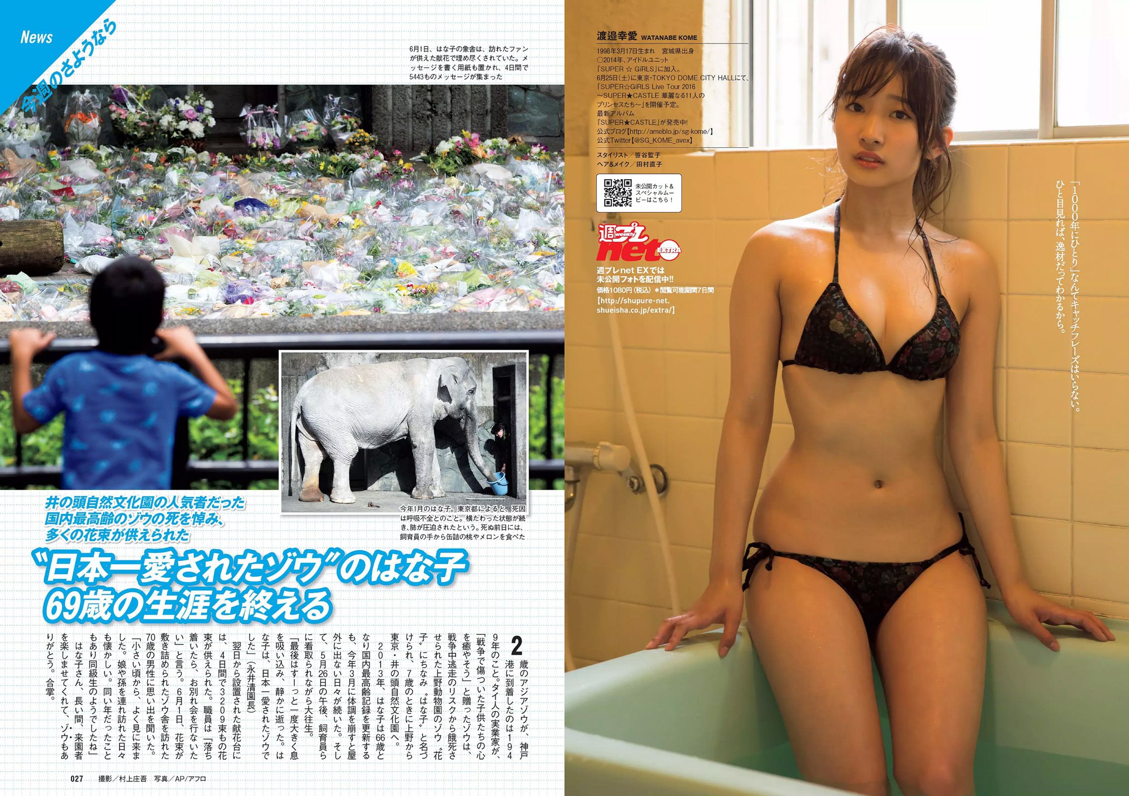 片山萌美 冨手麻妙 長澤茉里奈 渡邉幸愛 武田あやな 加藤美南 紗倉まな [Weekly Playboy] 2016年No.25 写真杂志