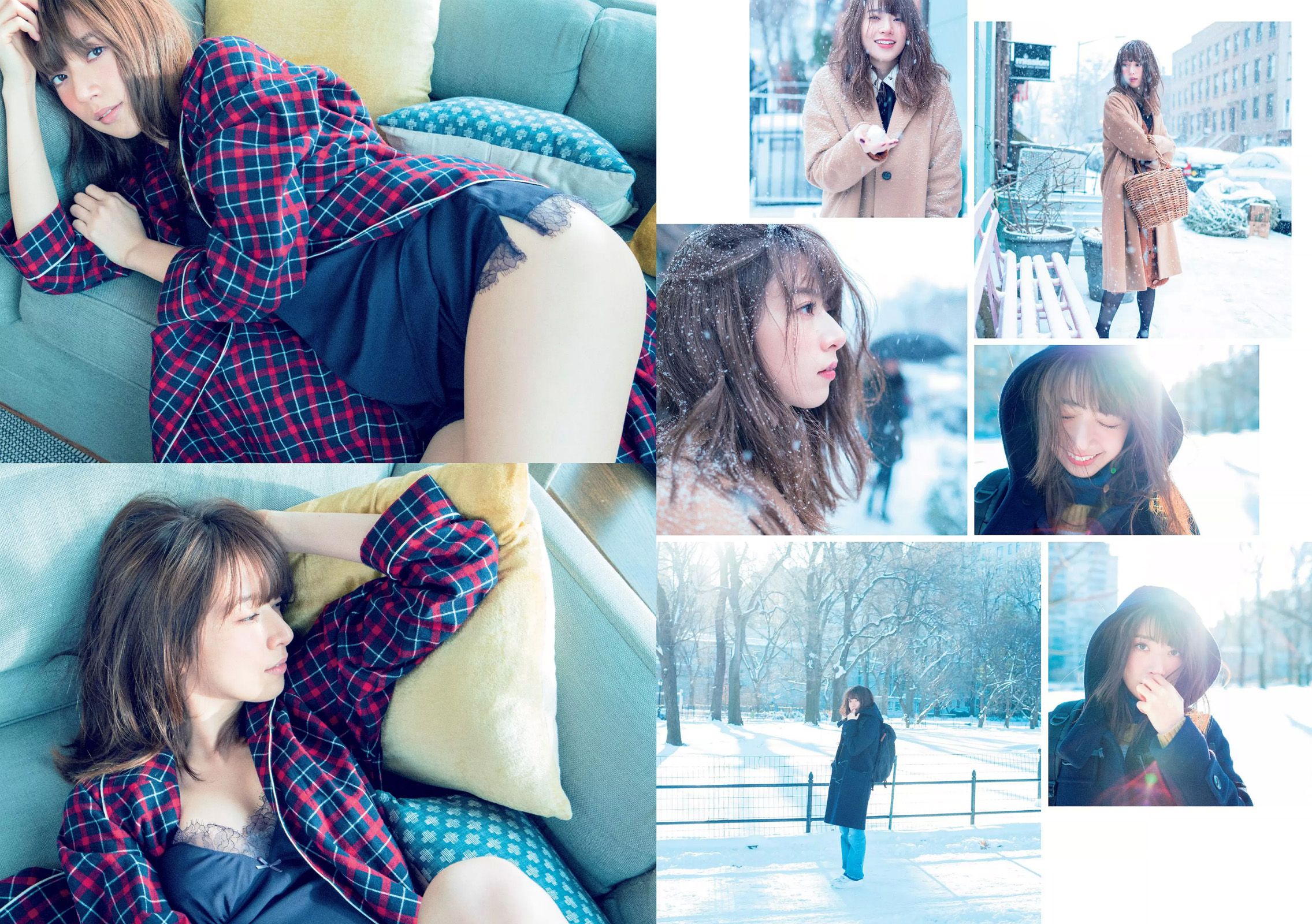鈴木ふみ奈 橋本奈々未 久松郁実 森保まどか 飯豊まりえ 永井理子 遠山茜子 平塚千瑛 [Weekly Playboy] 2017年No.10 写真杂志