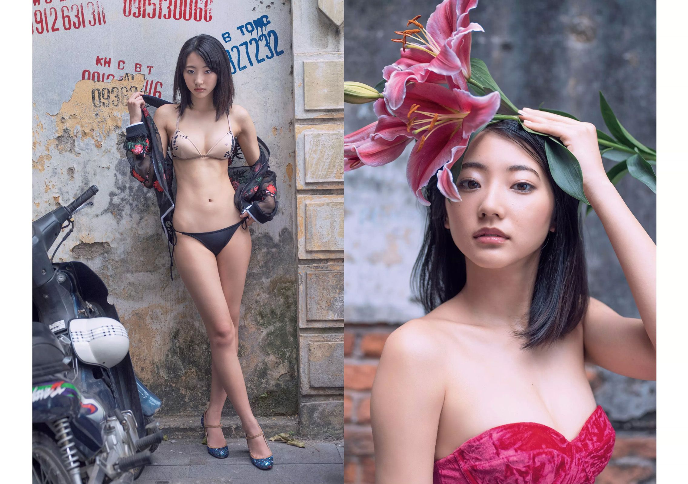 浅川梨奈 武田玲奈 秋元真夏 石原佑里子 熊江琉唯 三上悠亜 [Weekly Playboy] 2017年No.12 写真杂志