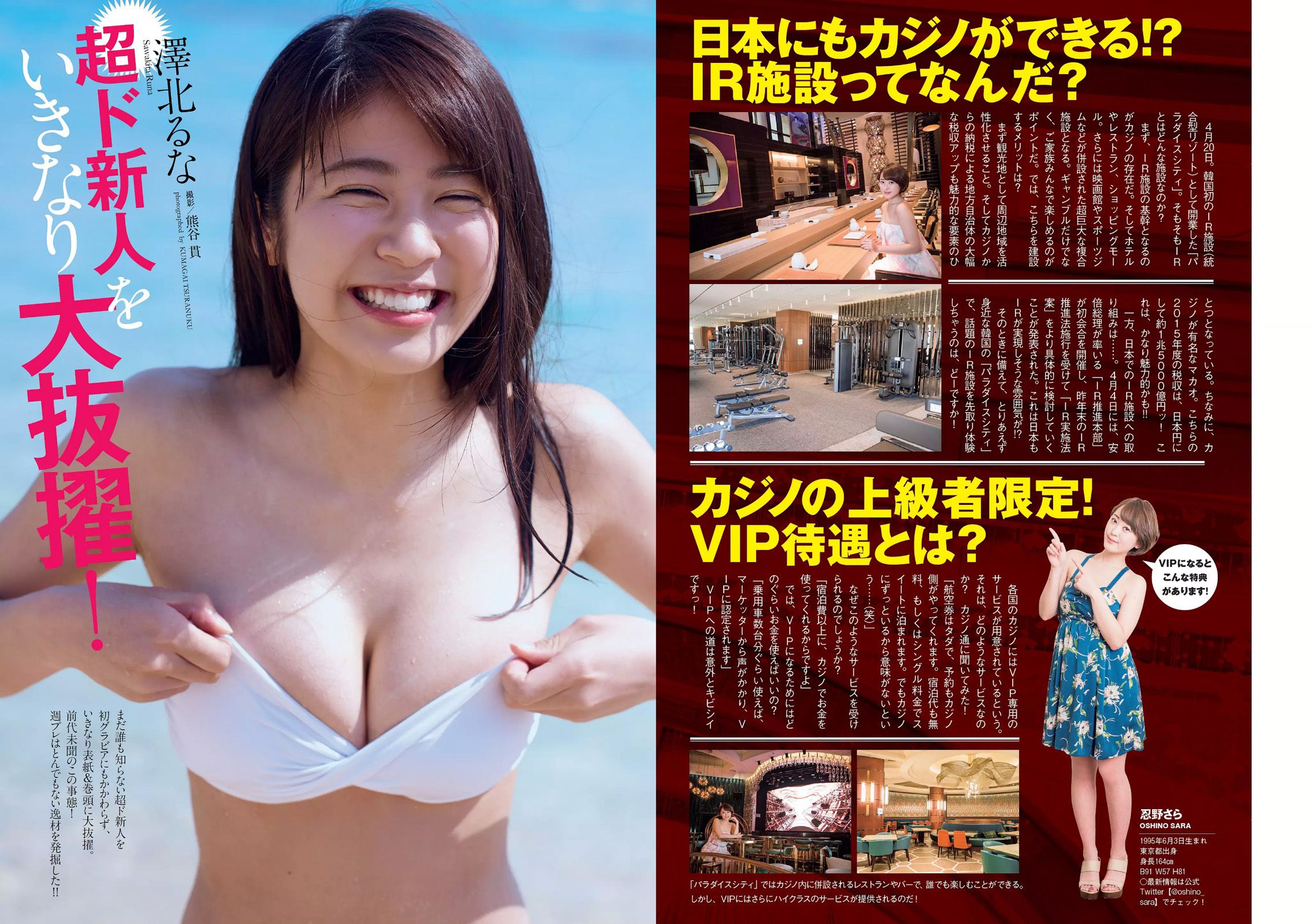 馬場ふみか 山根千佳 柳ゆり菜 岡田奈々 橋本梨菜 小日向結衣 [Weekly Playboy] 2017年No.22 写真杂志