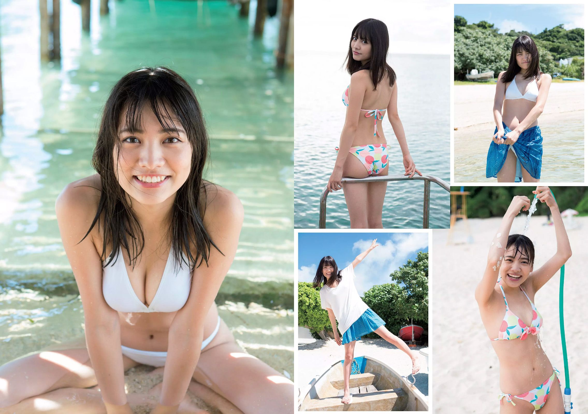 石原さとみ 松永有紗 福原遥 澤北るな [Weekly Playboy] 2017年No.37 写真杂志