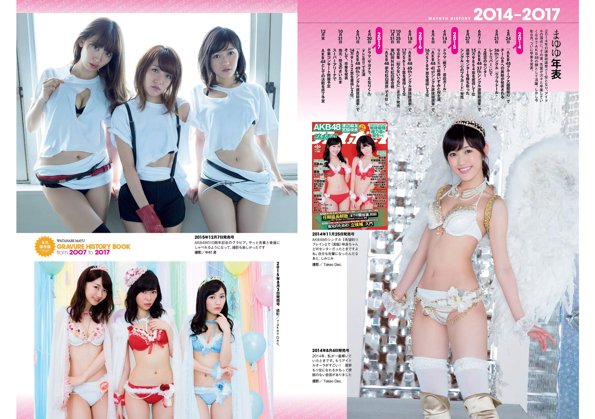 石原さとみ 松永有紗 福原遥 澤北るな [Weekly Playboy] 2017年No.37 写真杂志