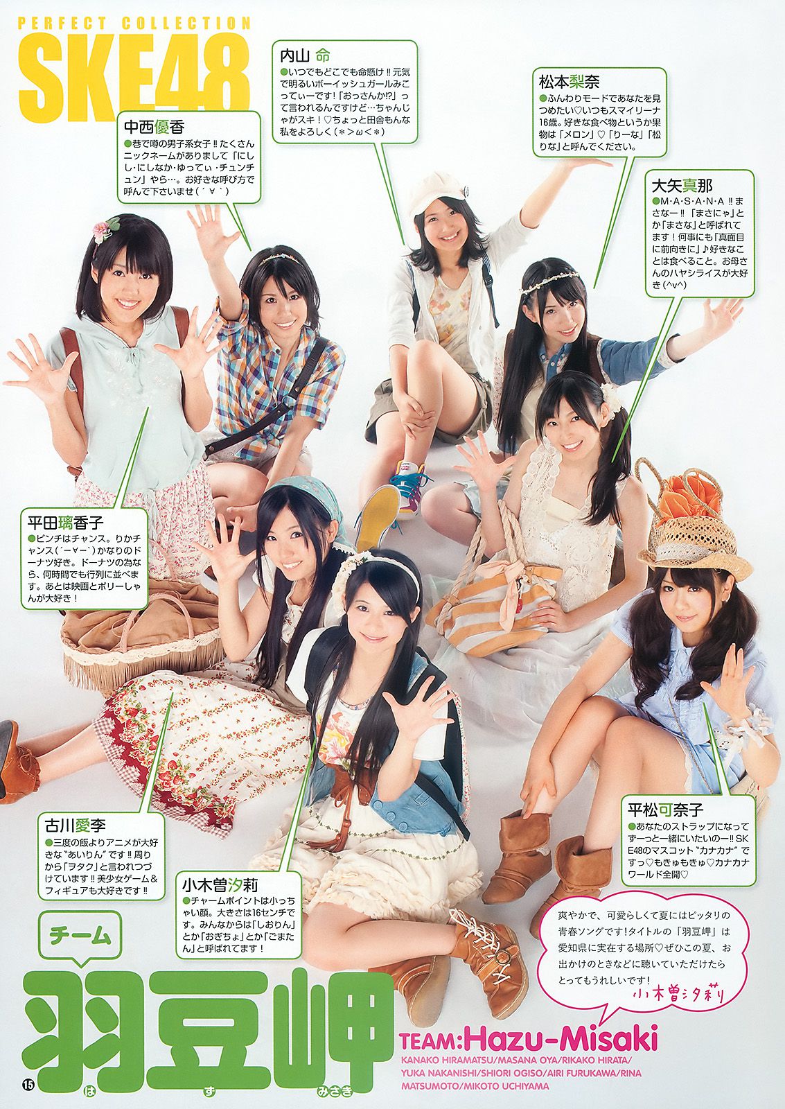 SKE48 大島麻衣 [Young Animal] 2010年No.14 写真杂志