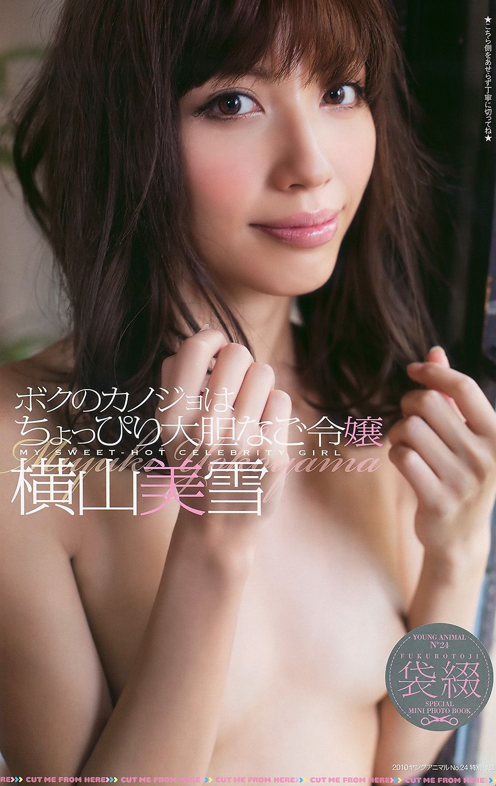 杉原杏璃 SDN48 横山美雪 [Young Animal] 2010年No.24 写真杂志