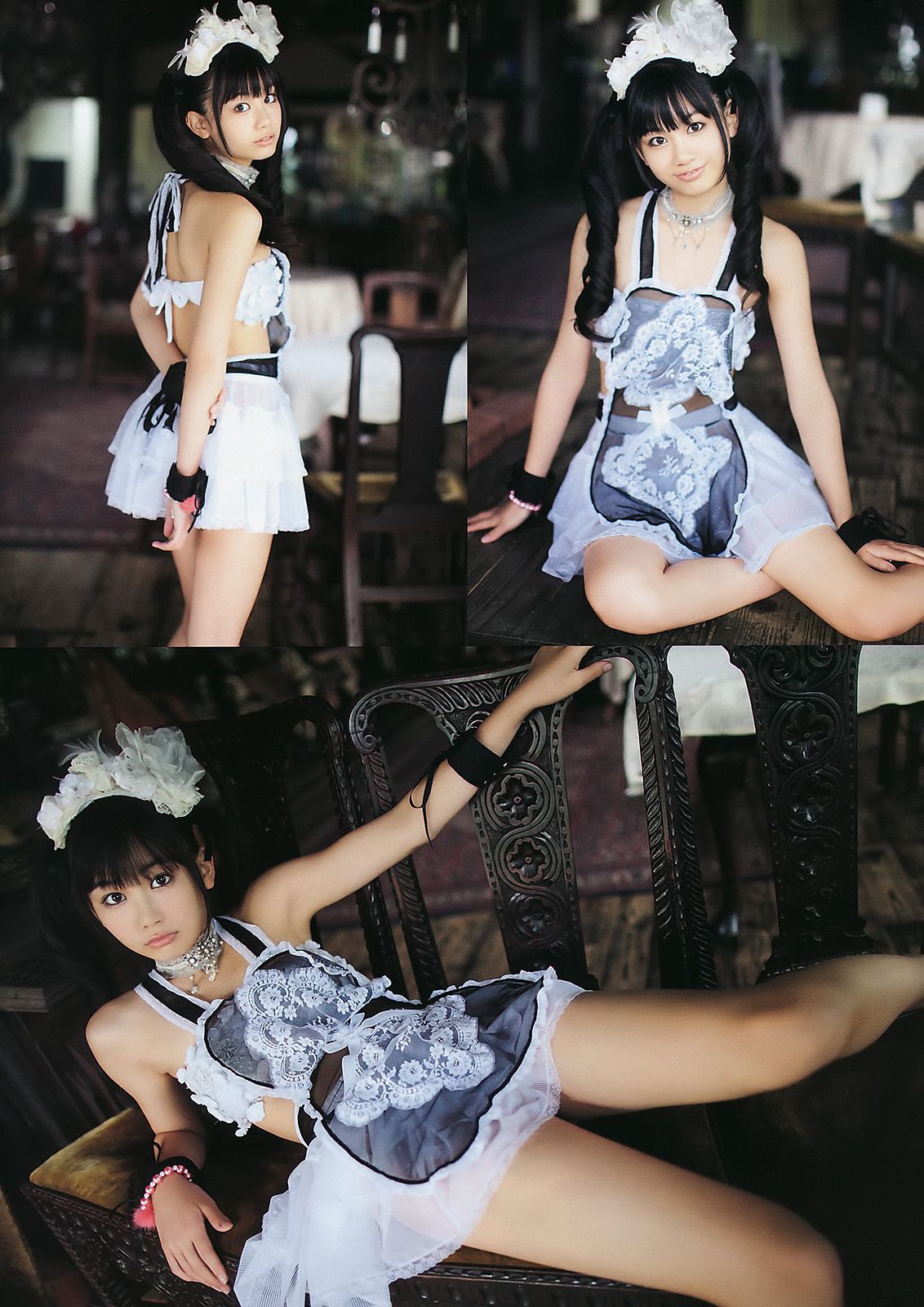 大島麻衣 伊藤優衣 加藤リナ [Young Animal] 2011年No.19 写真杂志