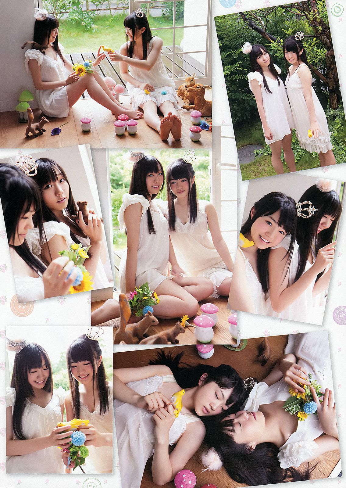 古川爱李 松井玲奈 小木曽汐莉 須田亜香里 [Young Animal] 2012年No.18 写真杂志