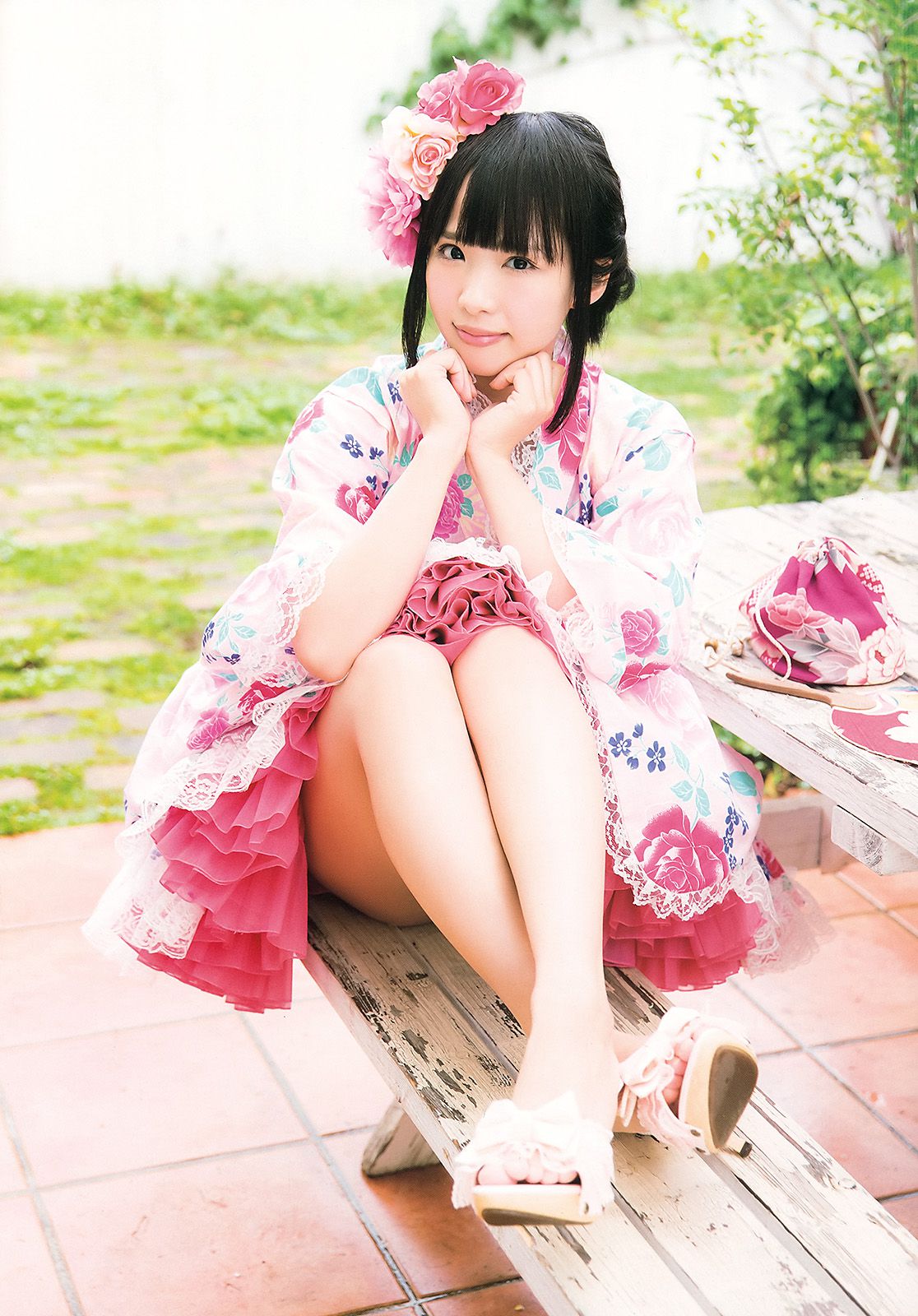 須田亜香里 高柳明音 木下有希子 大场美奈 松村香織 佐藤聖羅 鬼头桃菜 [Young Animal] 2013年No.14 写真杂志