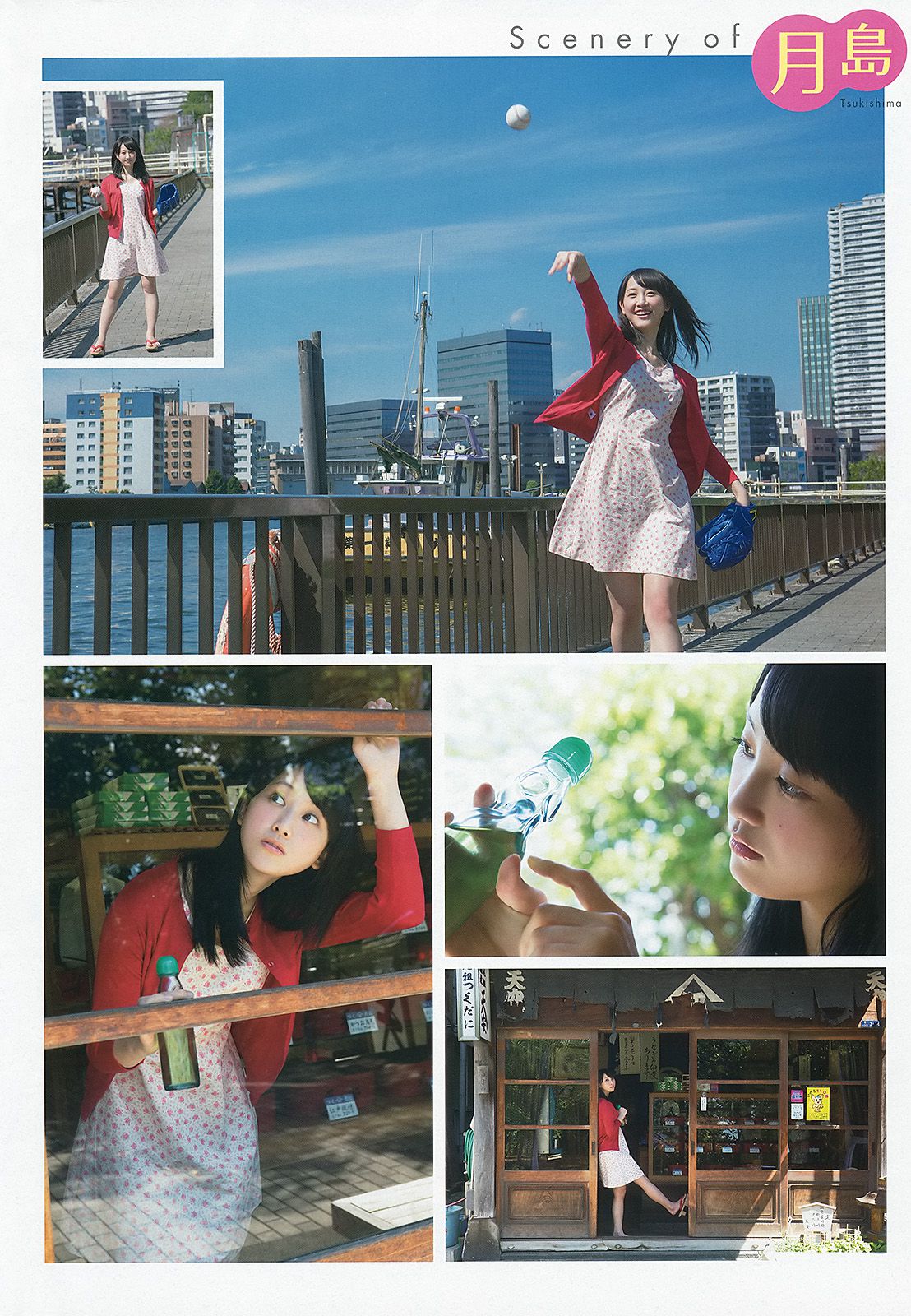 松井玲奈 戸田れい 階戸瑠李 本山なみ [Young Animal] 2013年No.19 写真杂志