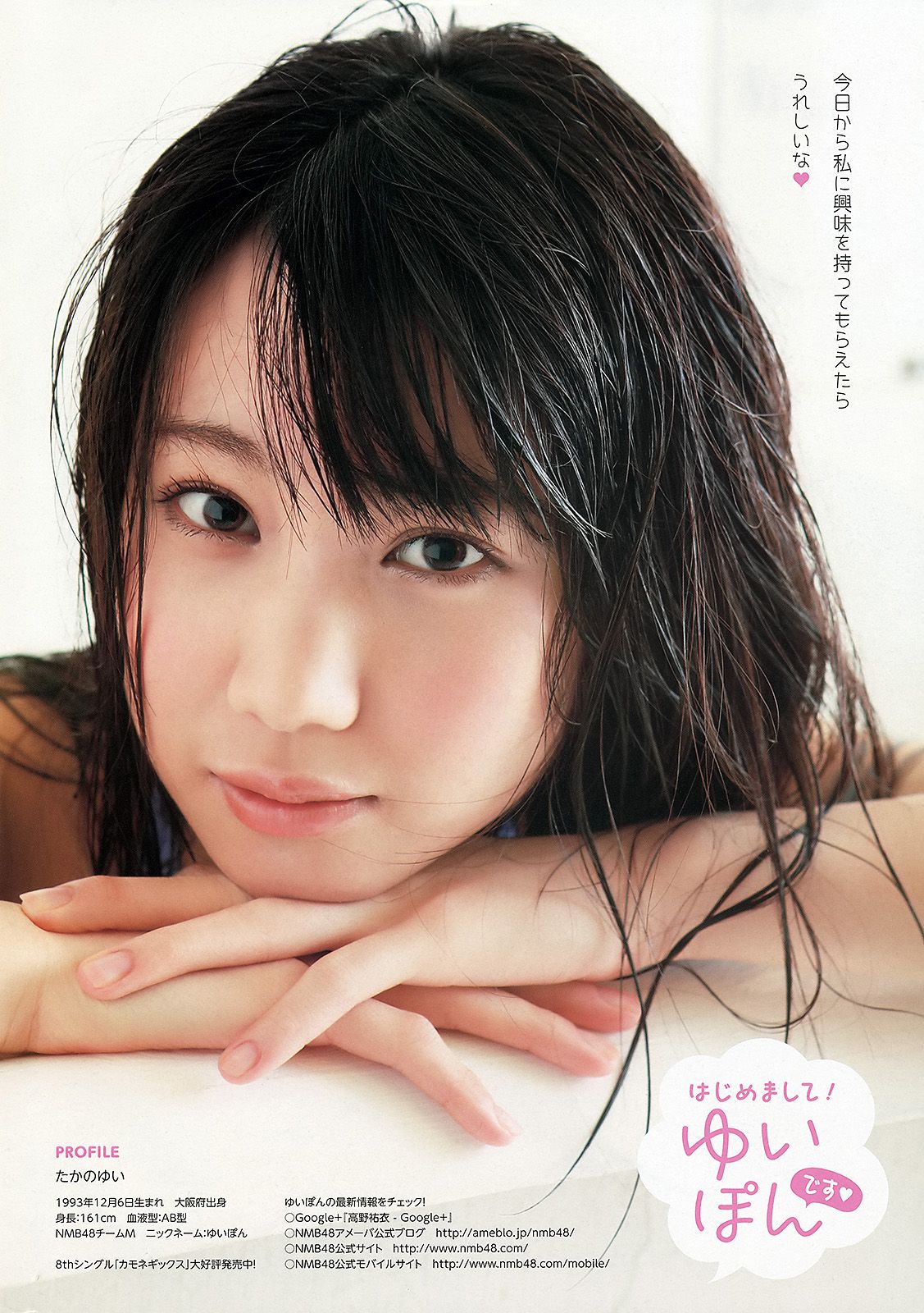 山田菜々 上西恵 渡辺美優紀 高野祐衣 [Young Animal] 2013年No.20 写真杂志