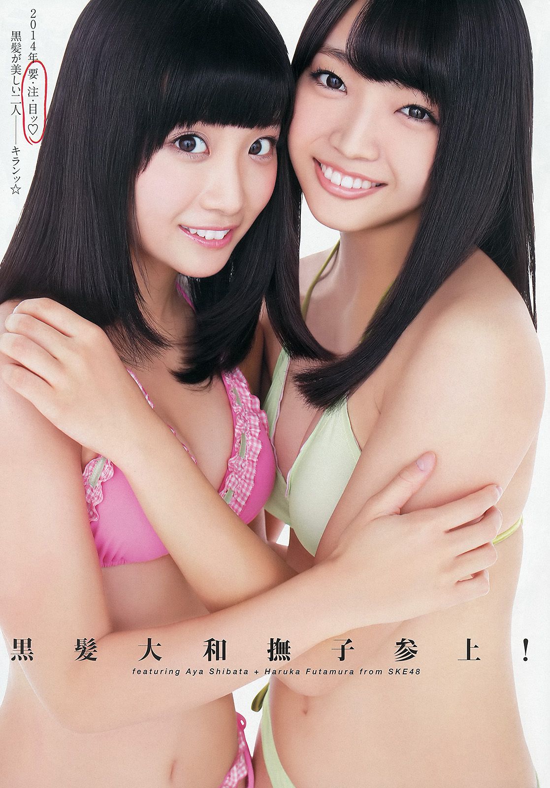 松井玲奈 柴田阿弥 二村春香 [Young Animal] 2014年No.02 写真杂志