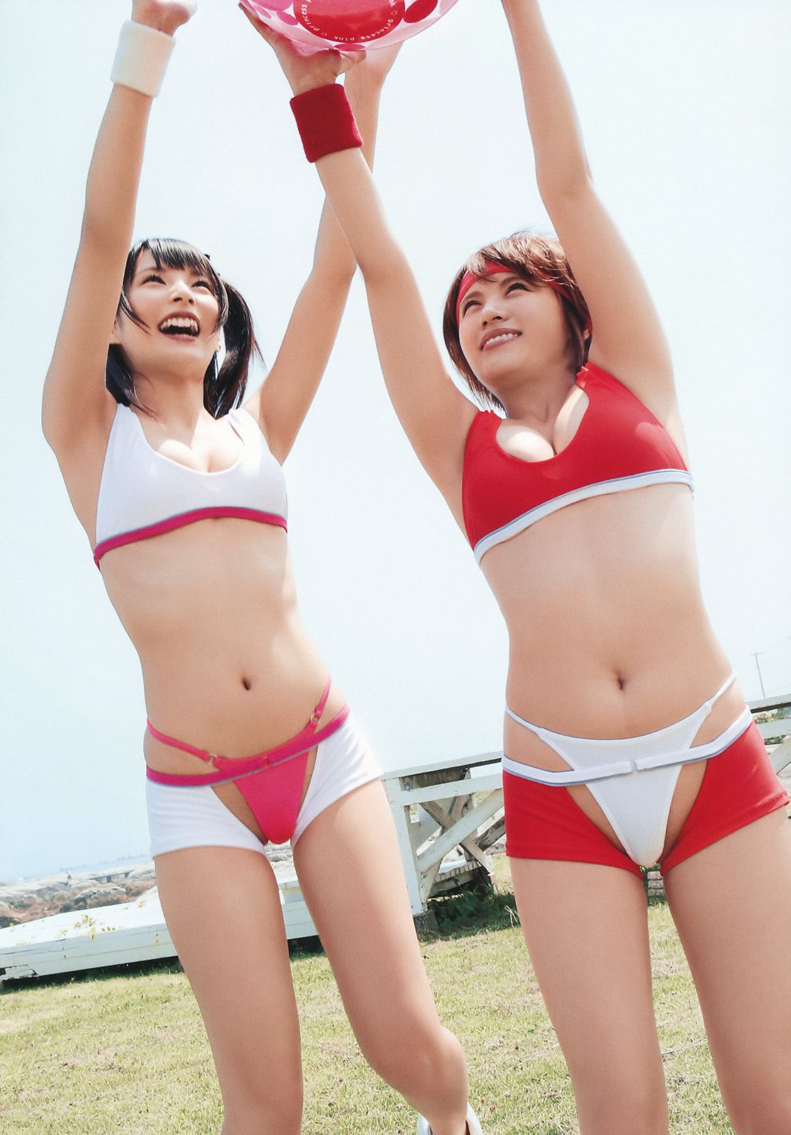 松村沙友理 松村香織 ミリオンガールズZ [Young Animal] 2014年No.14 写真杂志