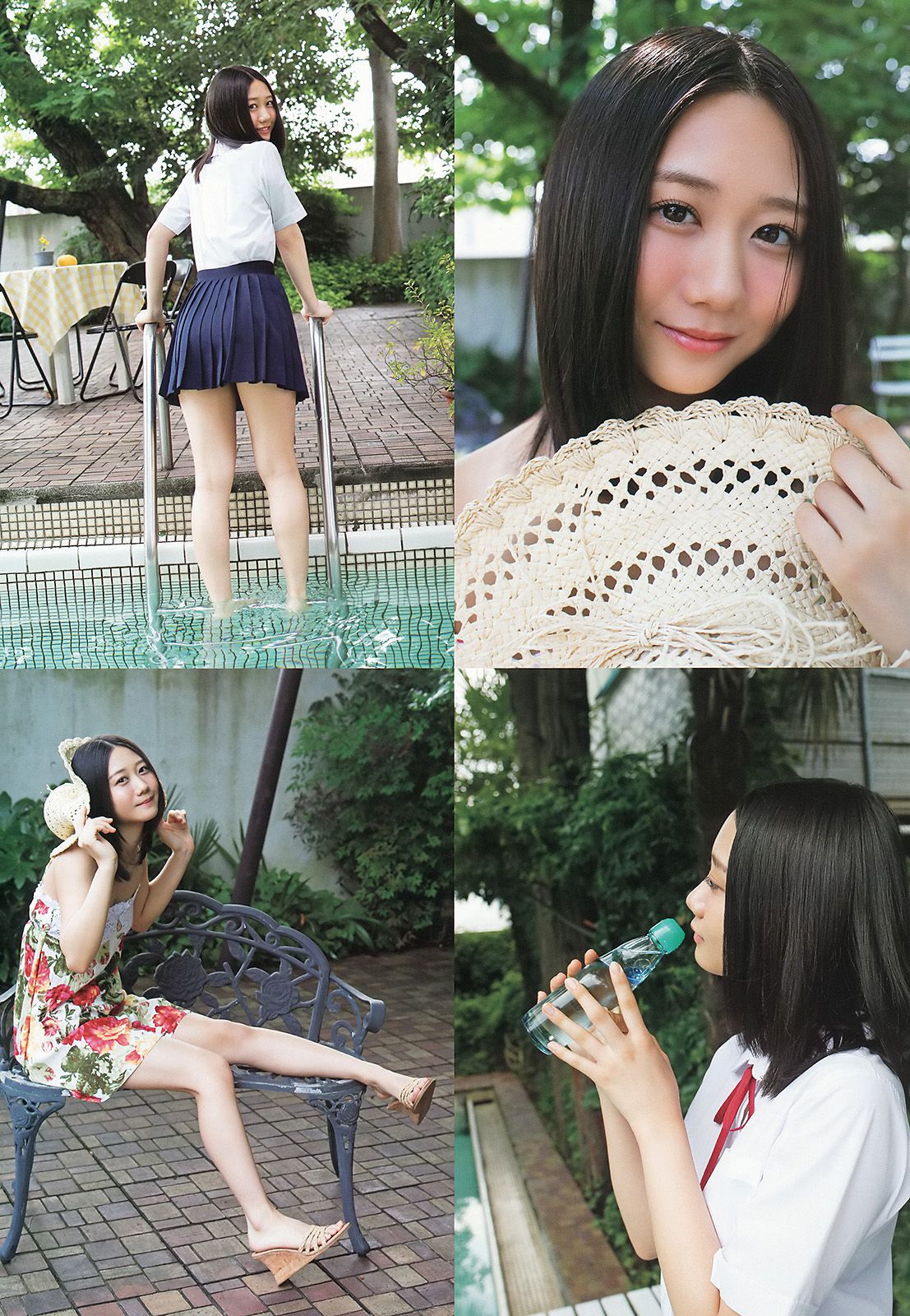 松井珠理奈 二村春香 竹内舞 古畑奈和 松村香織 [Young Animal] 2014年No.16 写真杂志