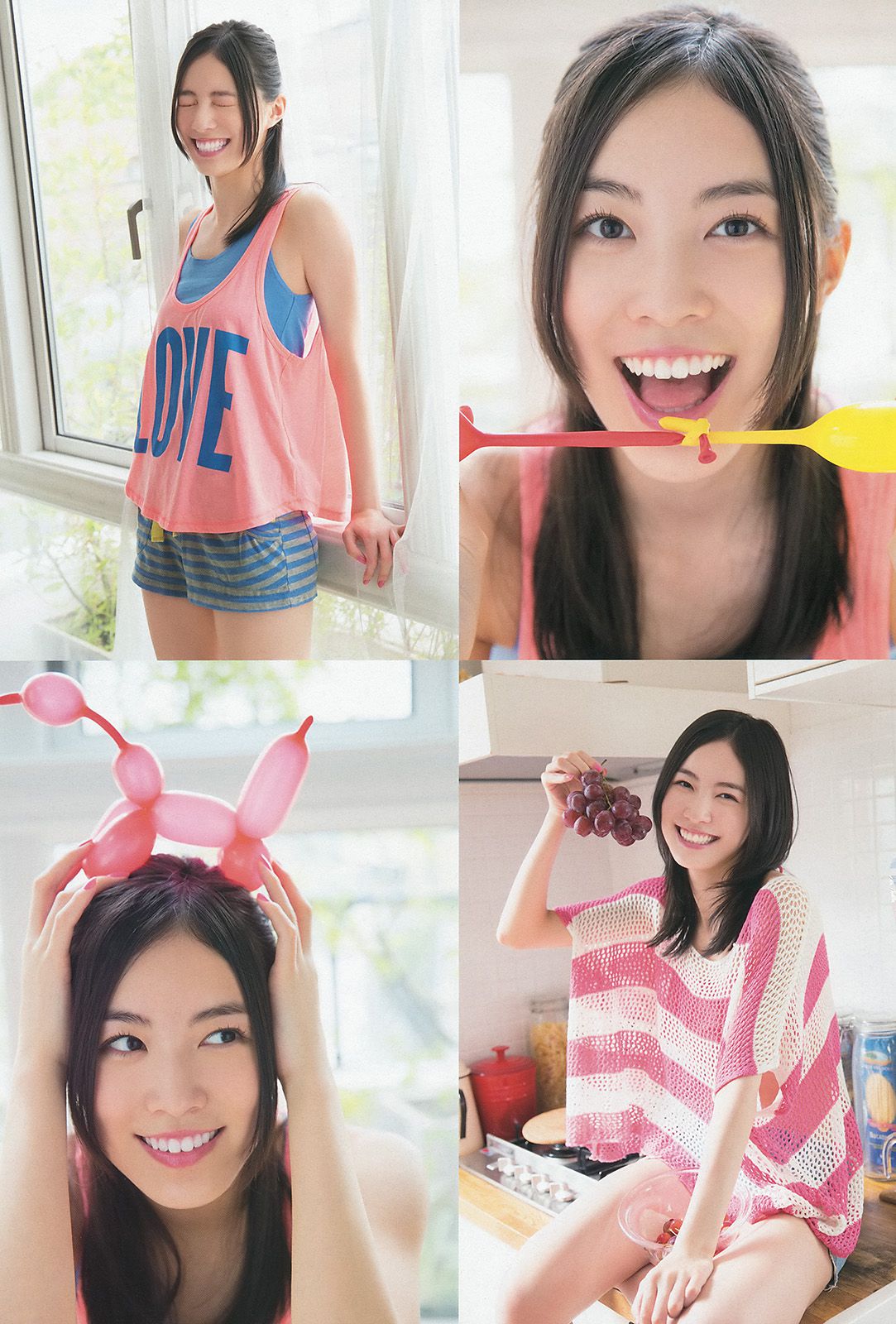 松井珠理奈 二村春香 竹内舞 古畑奈和 松村香織 [Young Animal] 2014年No.16 写真杂志