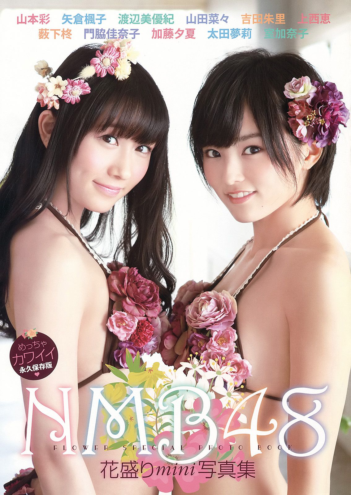 NMB48 吉田朱里 上西恵 渡辺美優紀 矢倉楓子 山本彩 室加奈子 [Young Animal] 2014年No.17 写真杂志