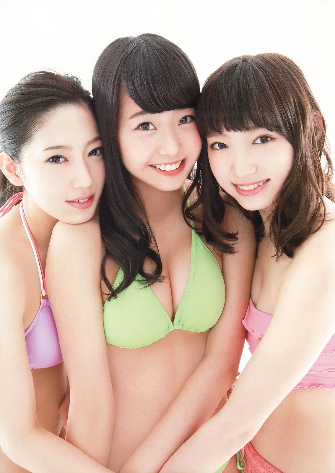 NMB48 吉田朱里 上西恵 渡辺美優紀 矢倉楓子 山本彩 室加奈子 [Young Animal] 2014年No.17 写真杂志