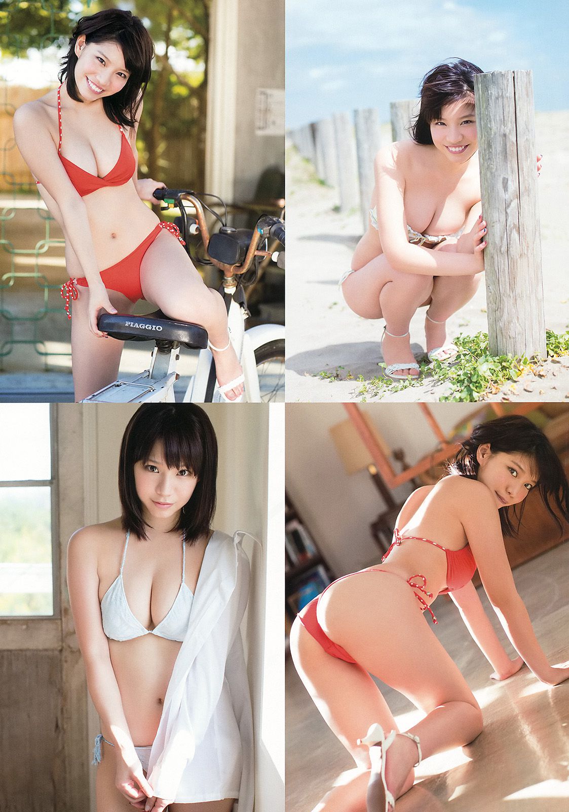 仙石みなみ 佐藤ありさ 久松かおり 天木じゅん 澤田夏生 ゆうみ [Young Animal] 2014年No.22 写真杂志