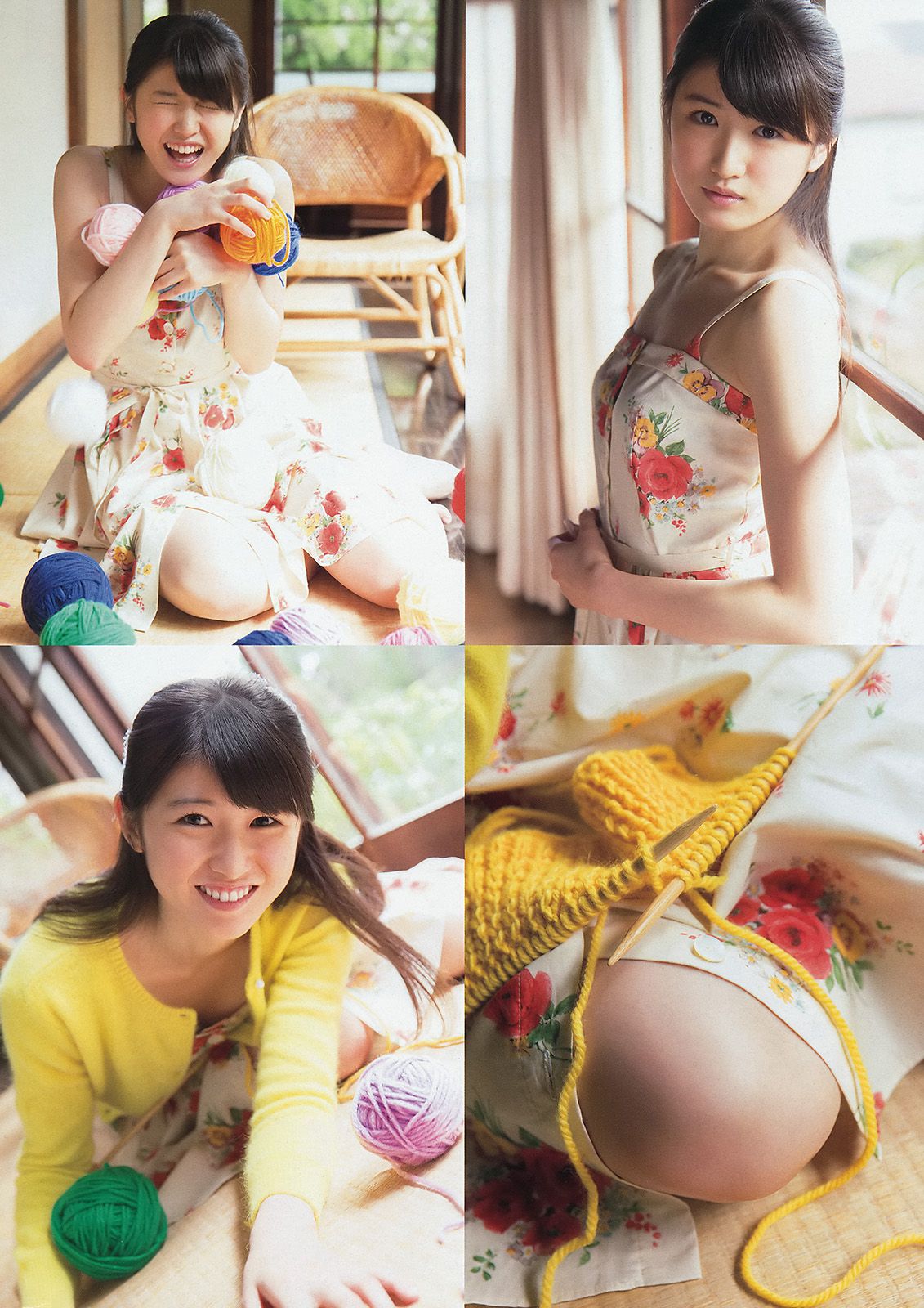 大場美奈 秋山美穂 金子栞 Akira 小松ひな 百川晴香 [Young Animal] 2014年No.23 写真杂志