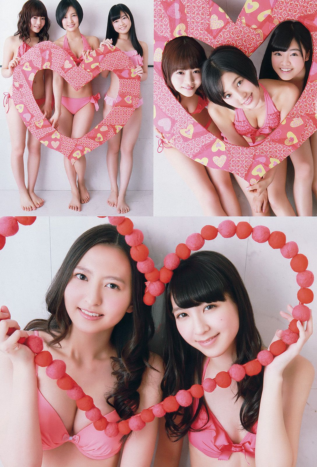 HKT48 森保まどか 兒玉遥 本村碧唯 松岡菜摘 穴井千尋 [Young Animal] 2015年No.04 写真杂志