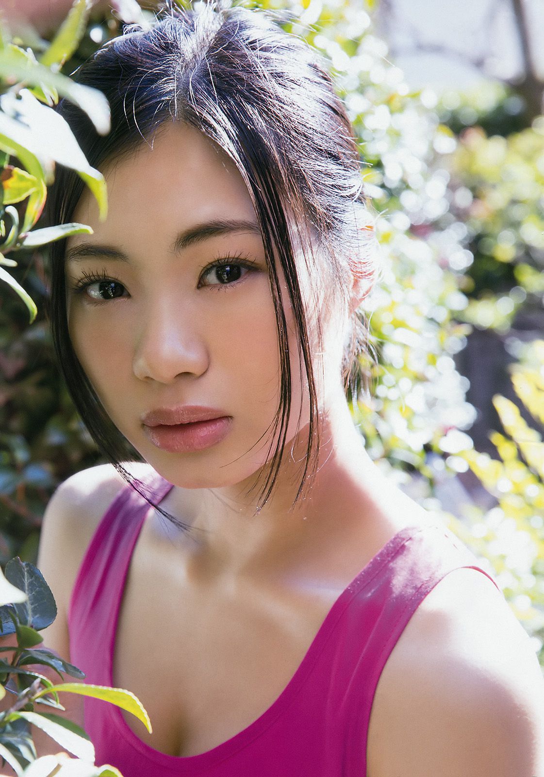 田中優香 深川舞子 野崎りな パトリシア希美 小室安未 黒木ひかり [Young Animal] 2017年No.08 写真杂志