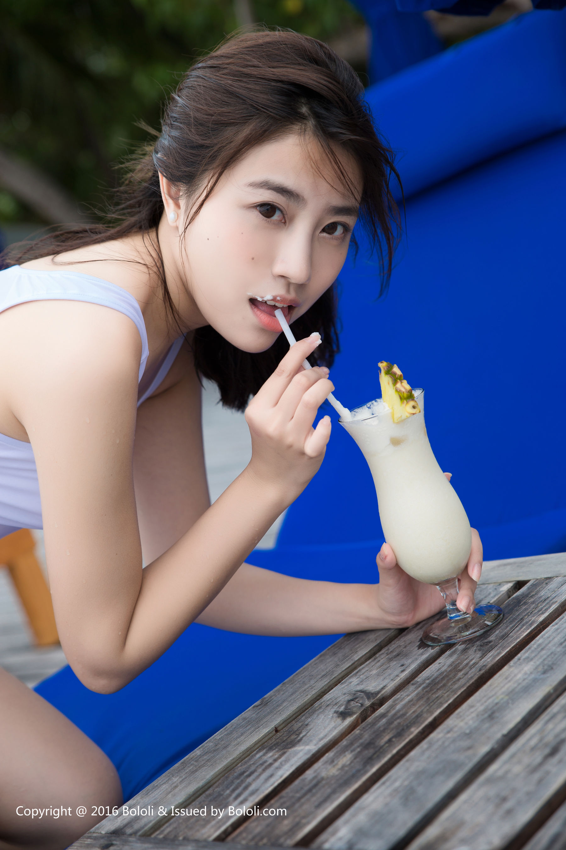 许诺《马尔代夫透视邂逅》 [Bololi波萝社] BOL.008