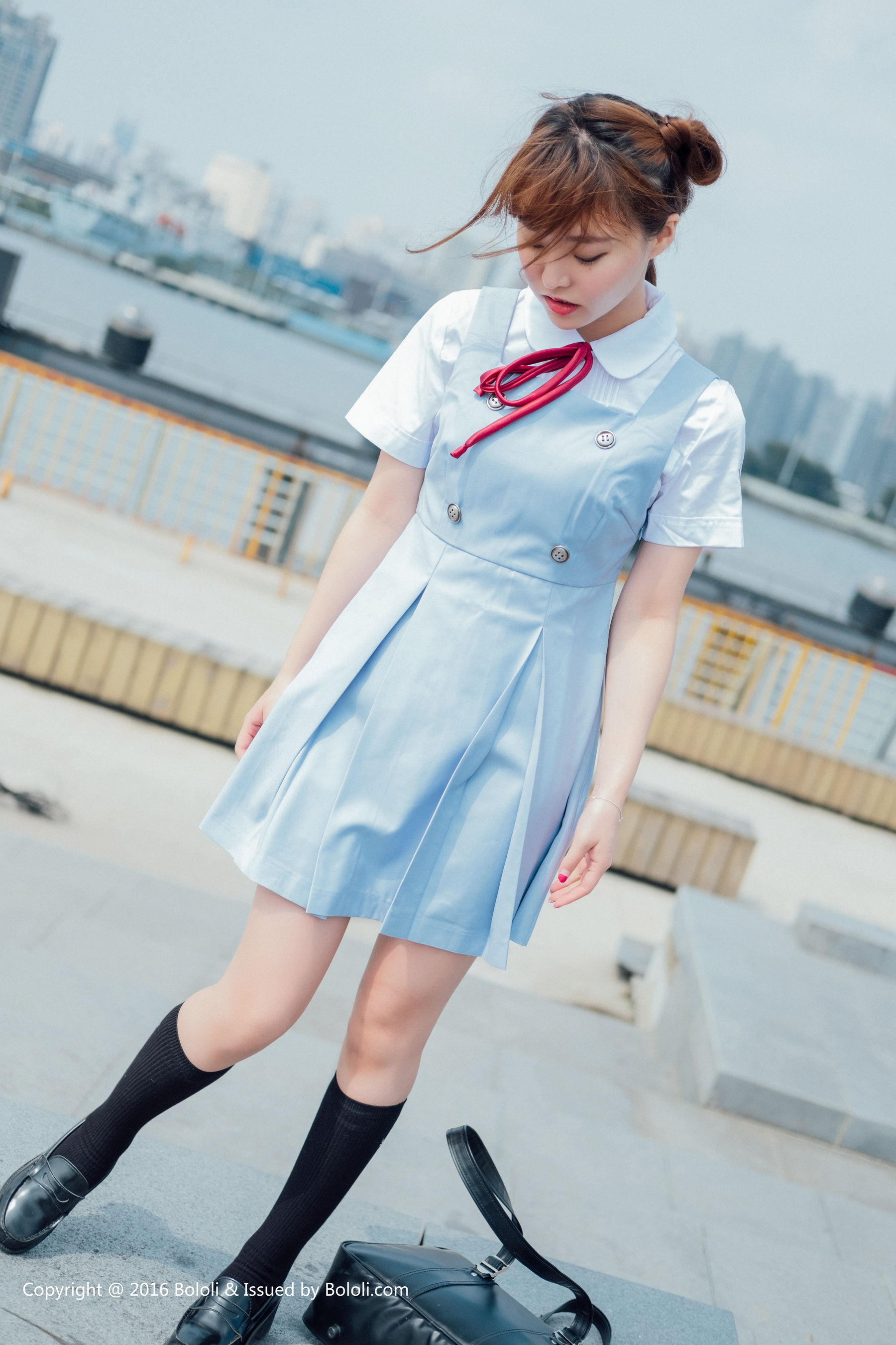 制服女神柳侑绮《青涩的回忆》 [Bololi波萝社] BOL.006