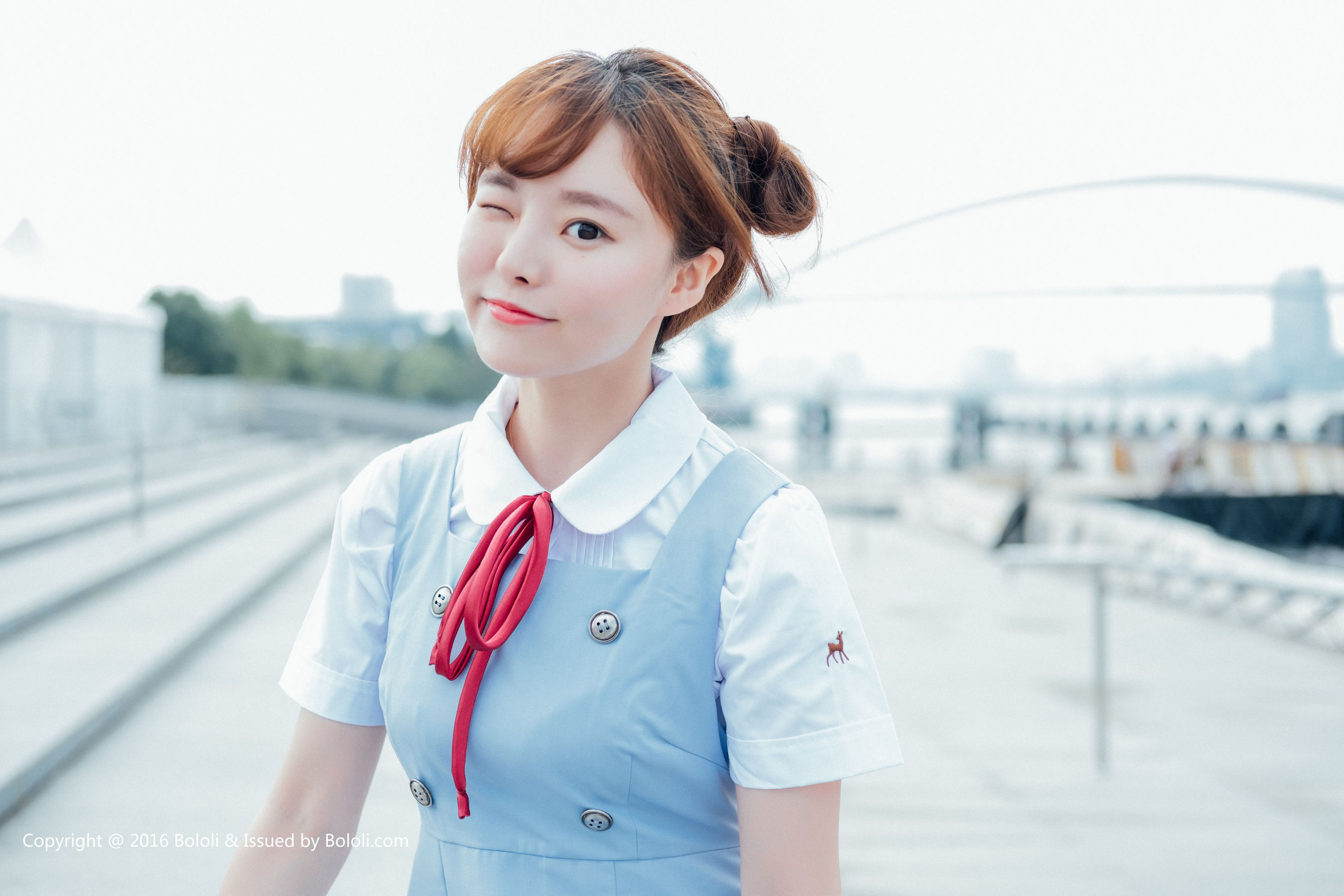 制服女神柳侑绮《青涩的回忆》 [Bololi波萝社] BOL.006