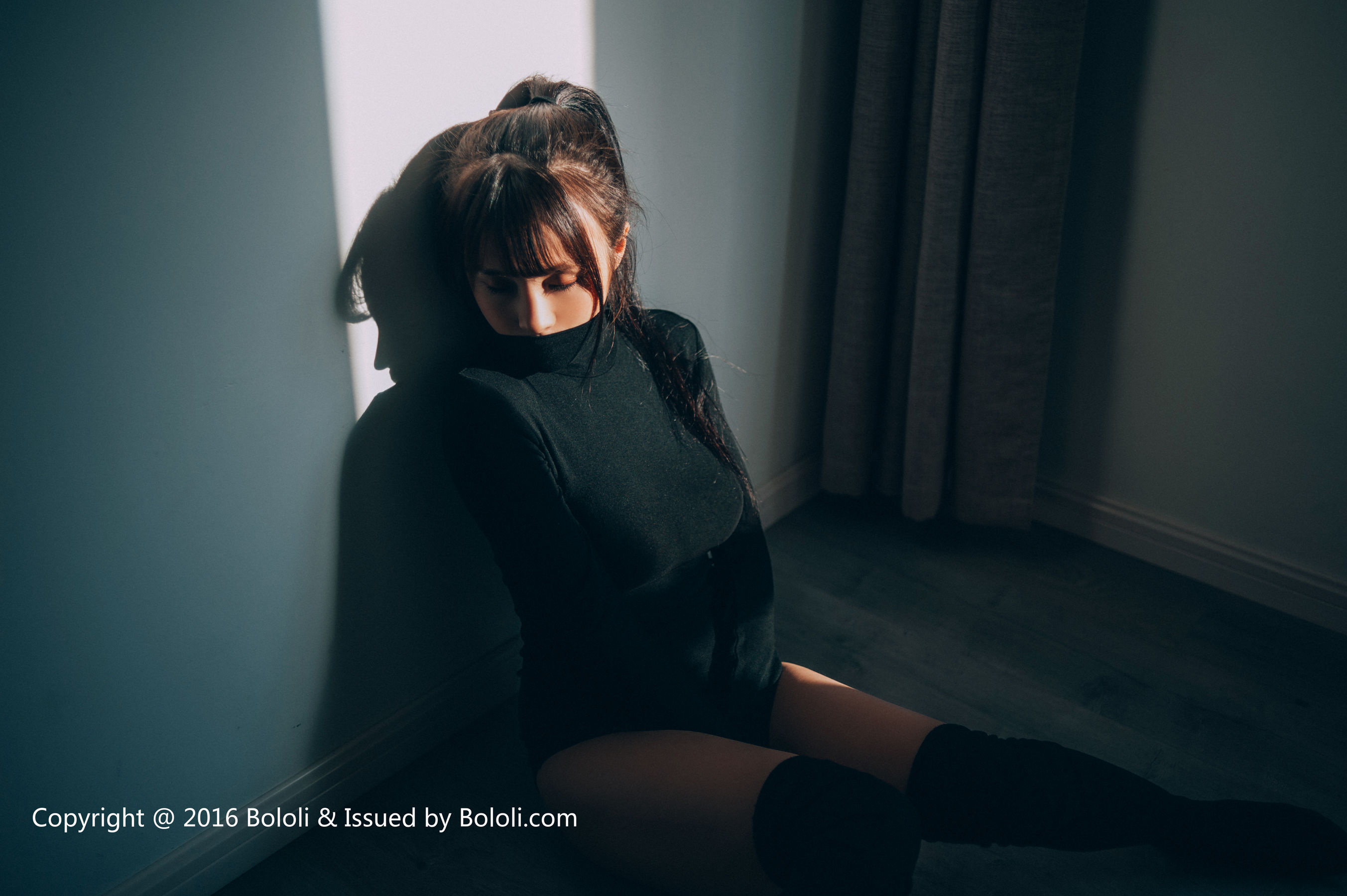 夏美酱《黑色诱惑》 [Bololi波萝社] BOL.029