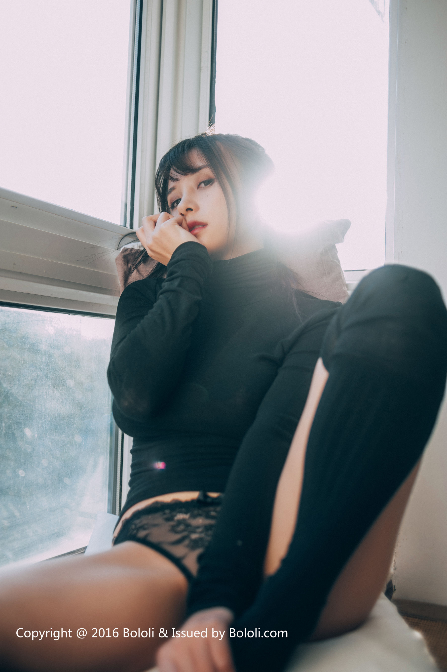 夏美酱《黑色诱惑》 [Bololi波萝社] BOL.029