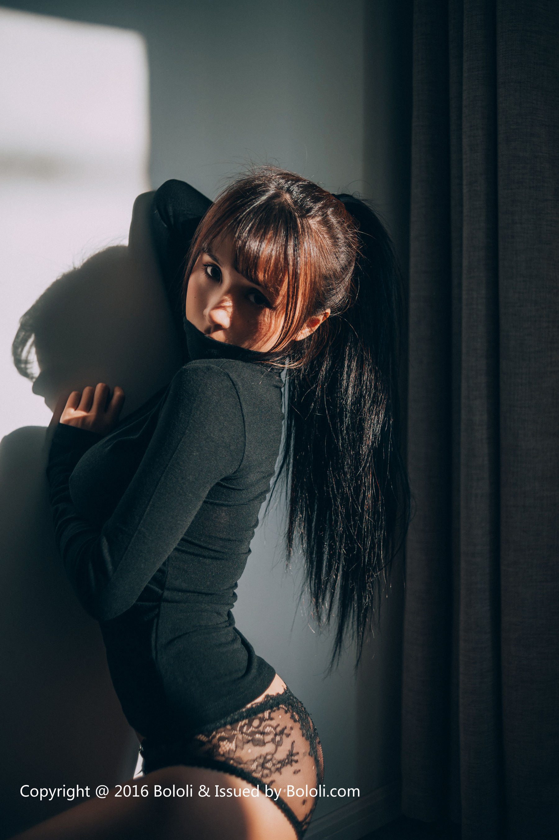 夏美酱《黑色诱惑》 [Bololi波萝社] BOL.029