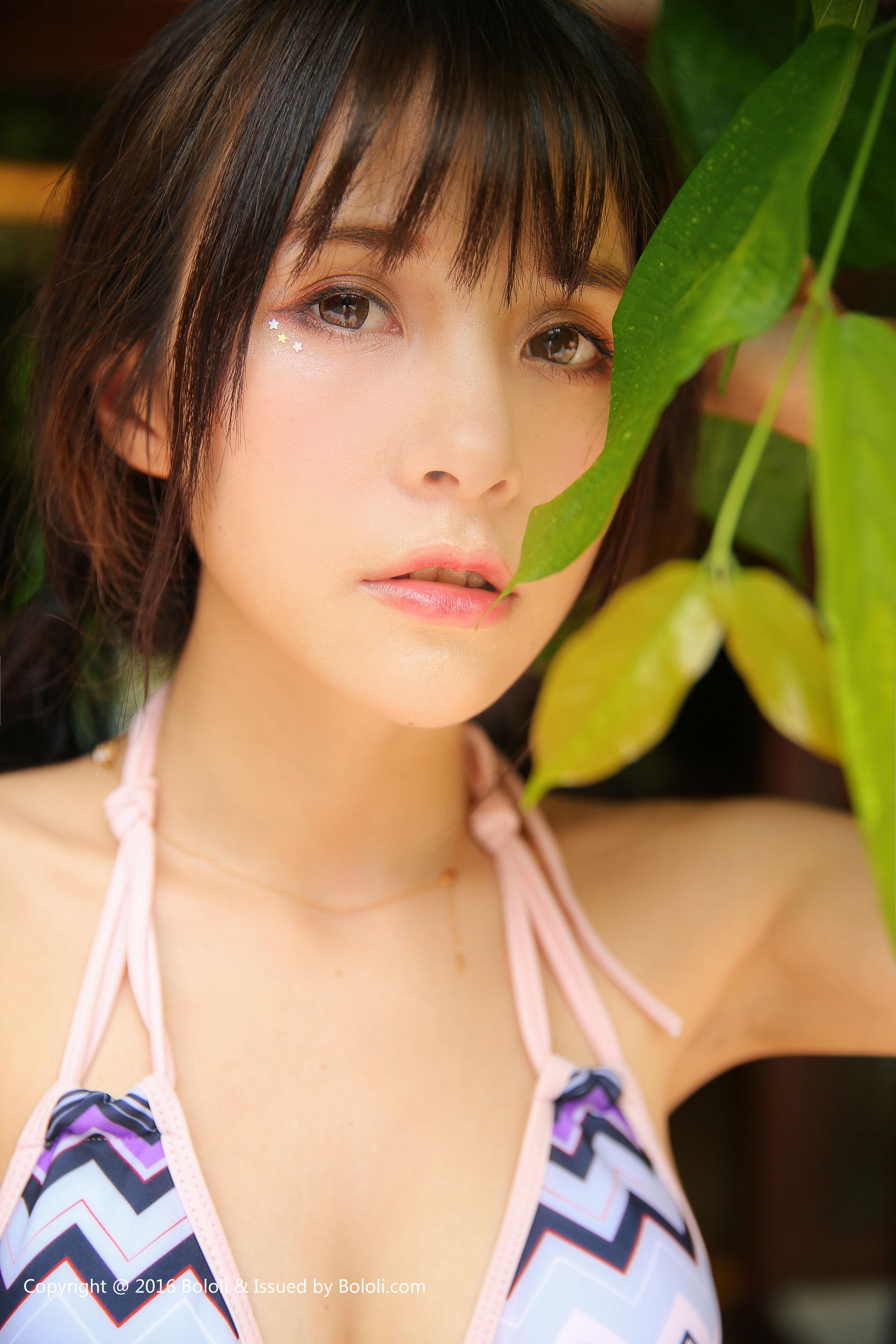 夏美酱《泳池saber水着+条纹比基尼》 [Bololi波萝社] BOL.031