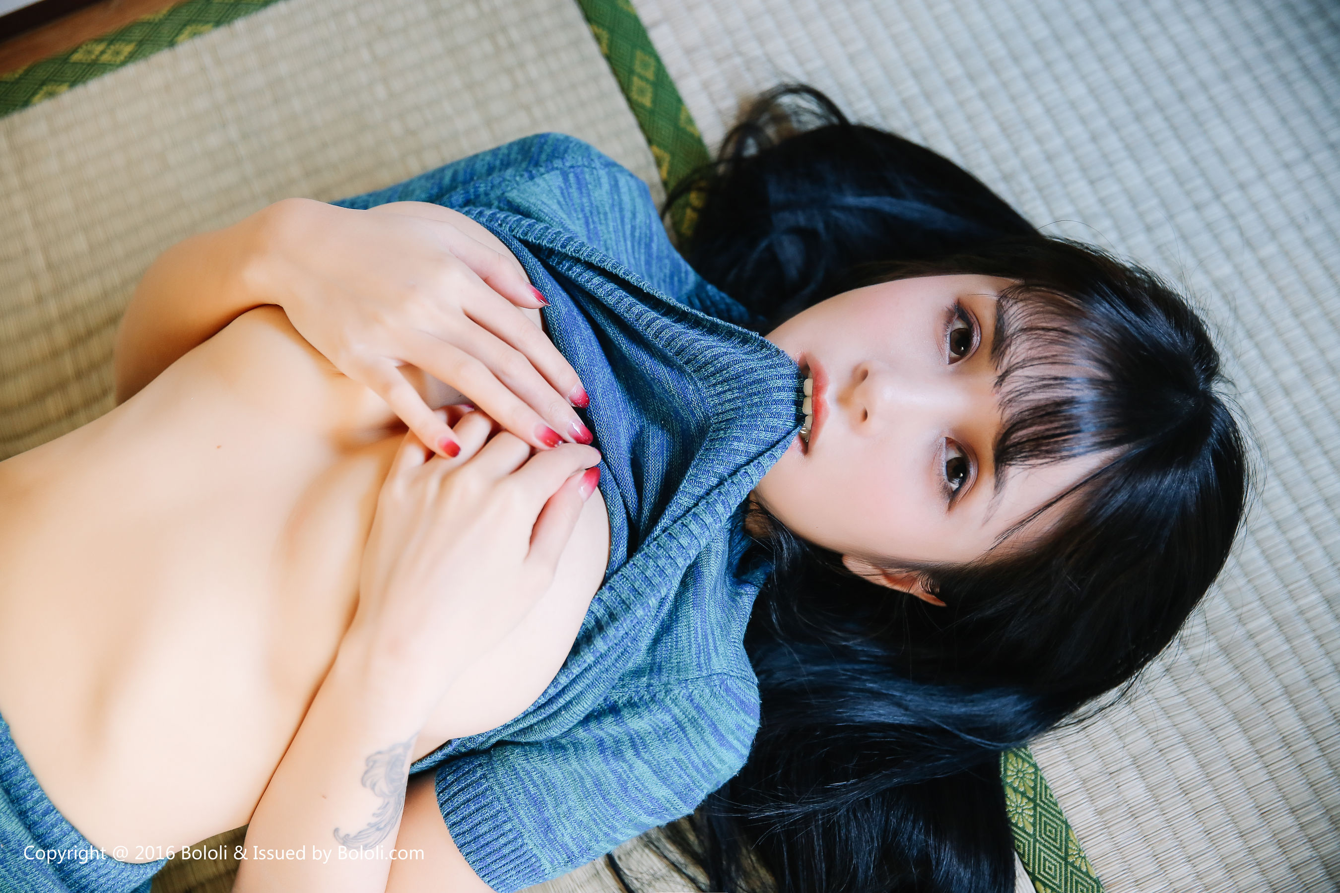 夏美酱《人妻的诱惑》 [Bololi波萝社] BOL.037