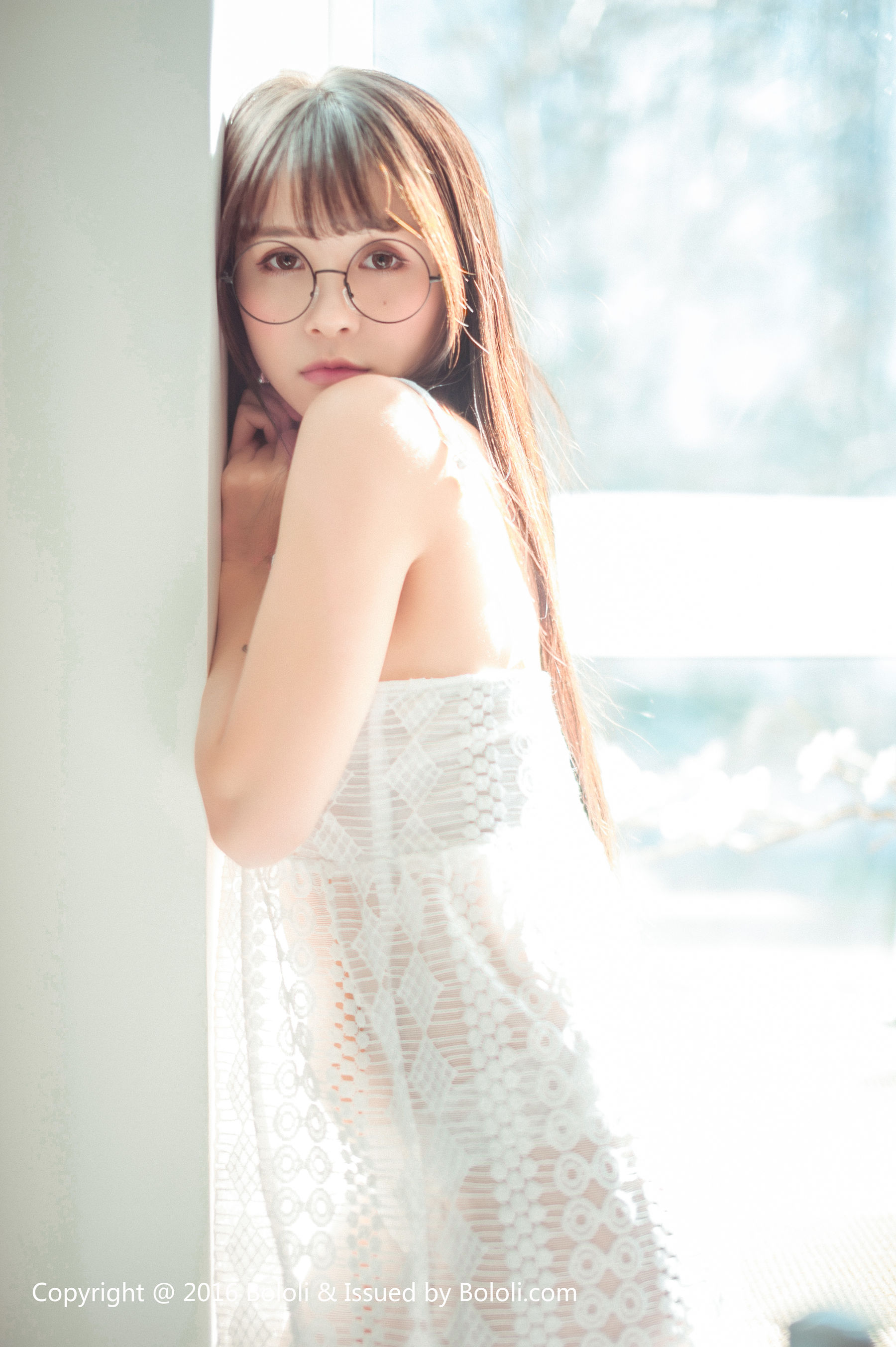 夏美酱《白裙夏美》 [Bololi波萝社] BOL.040