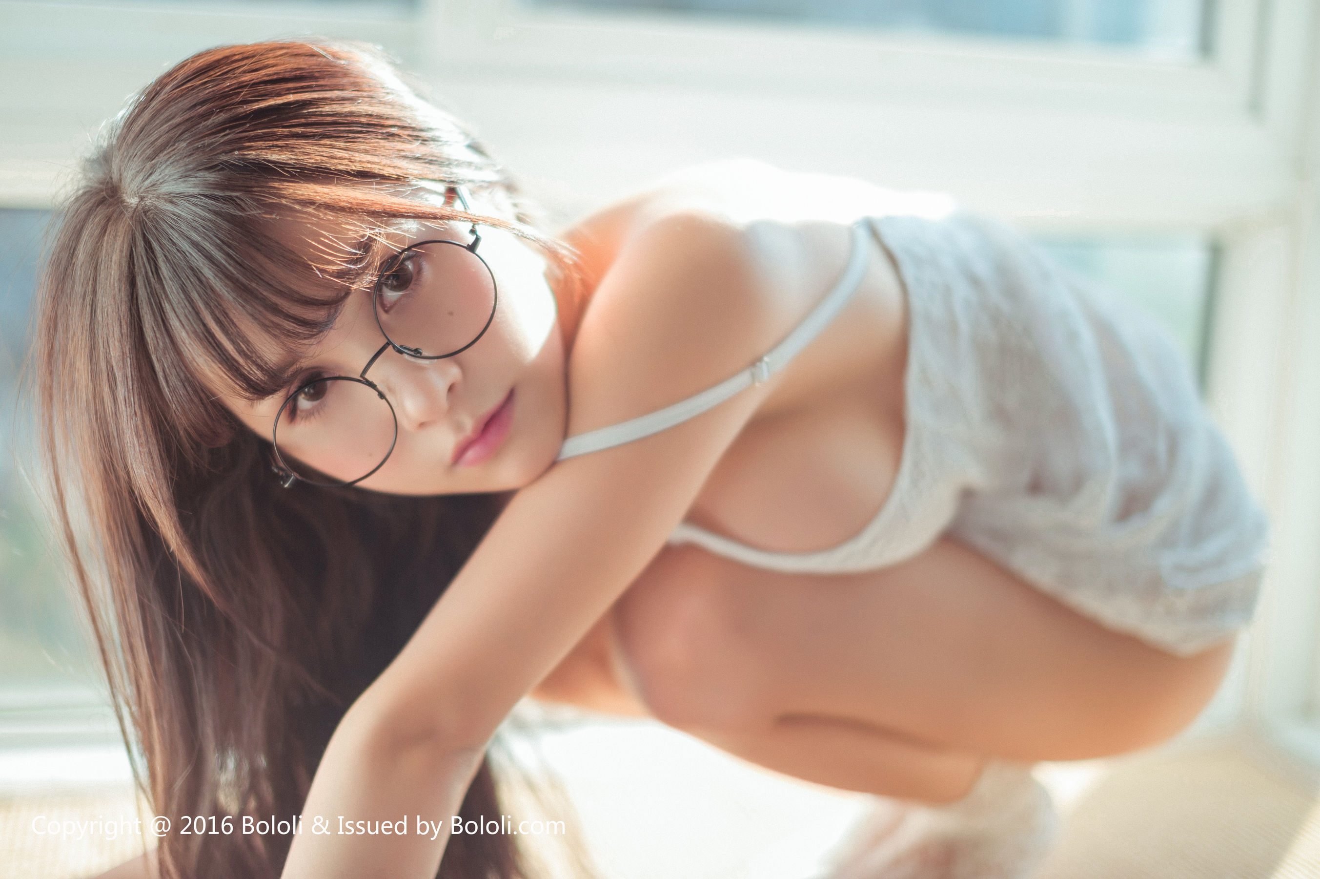 夏美酱《白裙夏美》 [Bololi波萝社] BOL.040