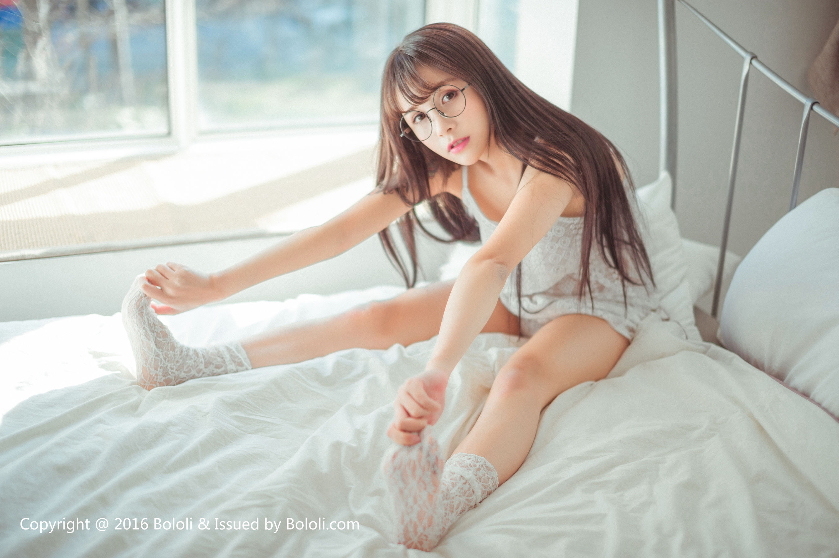 夏美酱《白裙夏美》 [Bololi波萝社] BOL.040