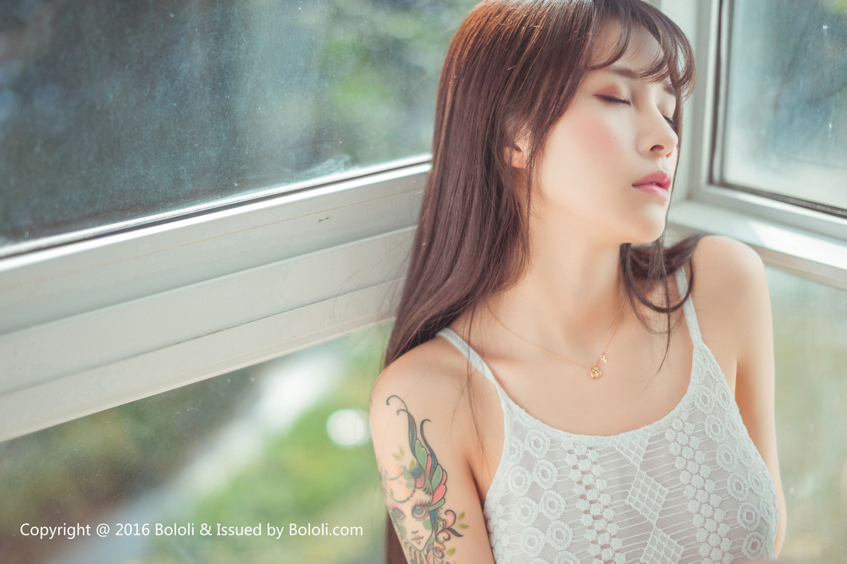夏美酱《白裙夏美》 [Bololi波萝社] BOL.040
