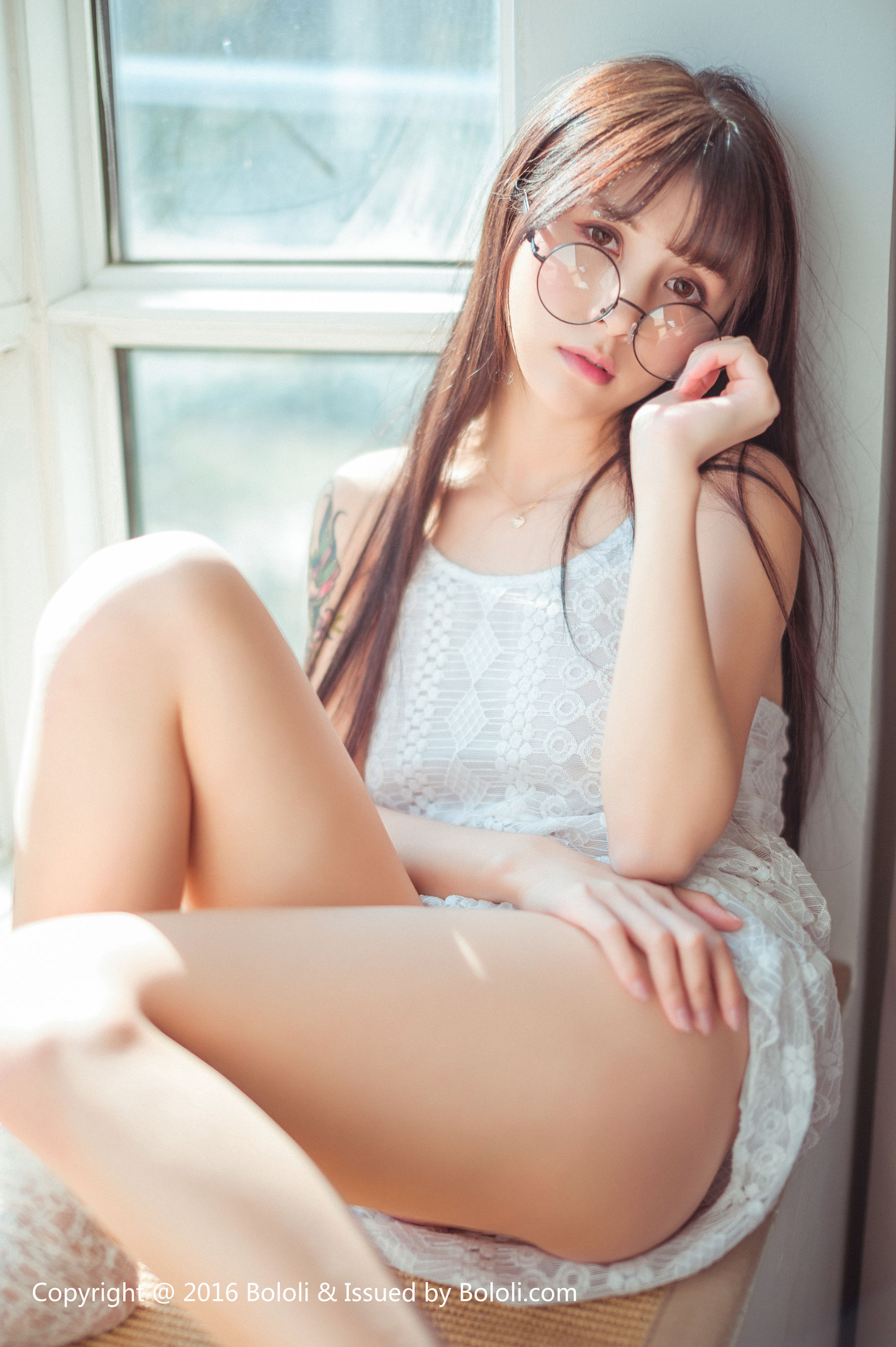 夏美酱《白裙夏美》 [Bololi波萝社] BOL.040
