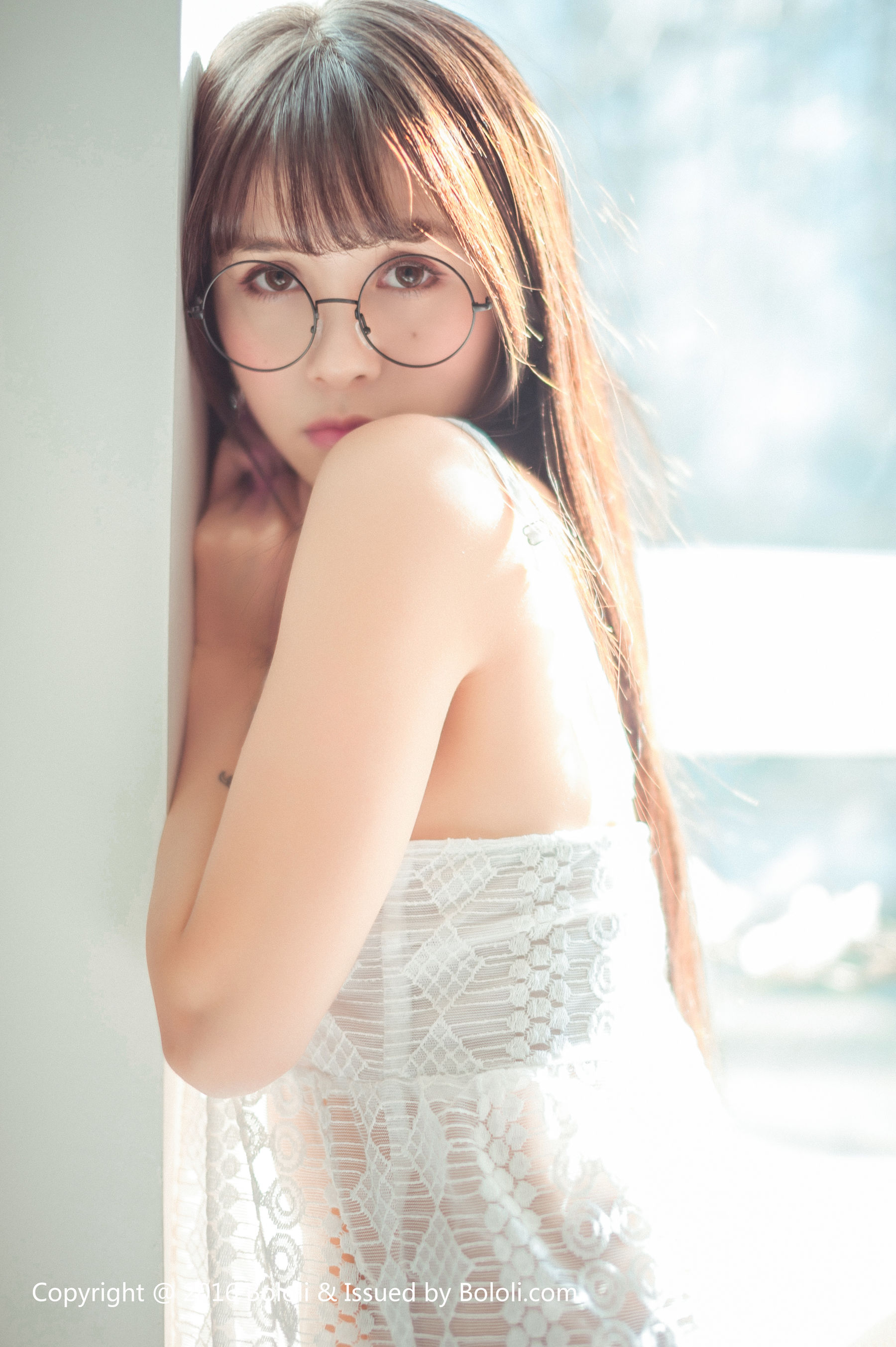夏美酱《白裙夏美》 [Bololi波萝社] BOL.040
